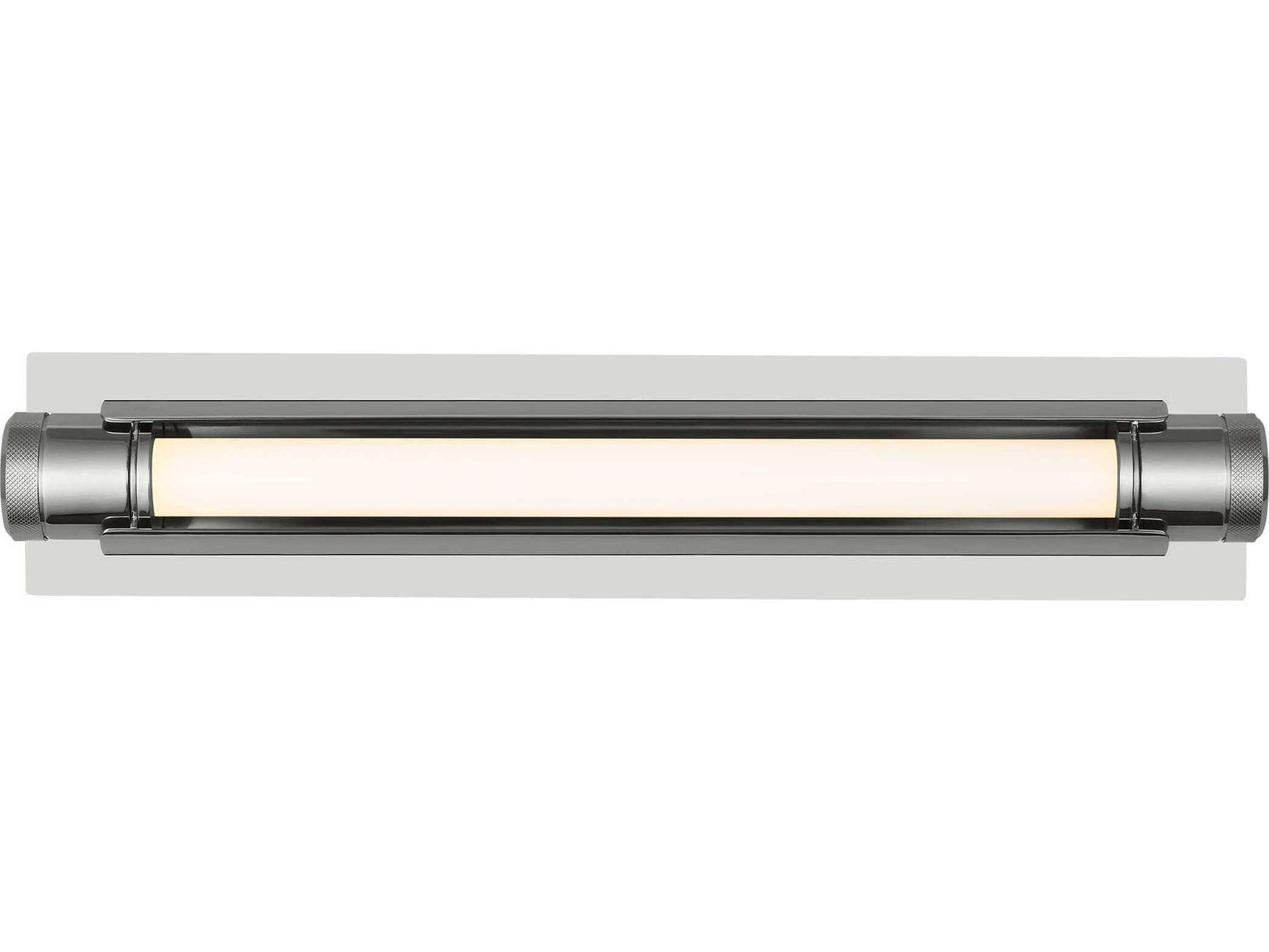 Visual Comfort Modern Capa 1-Light Polished Nickel Vanity Light