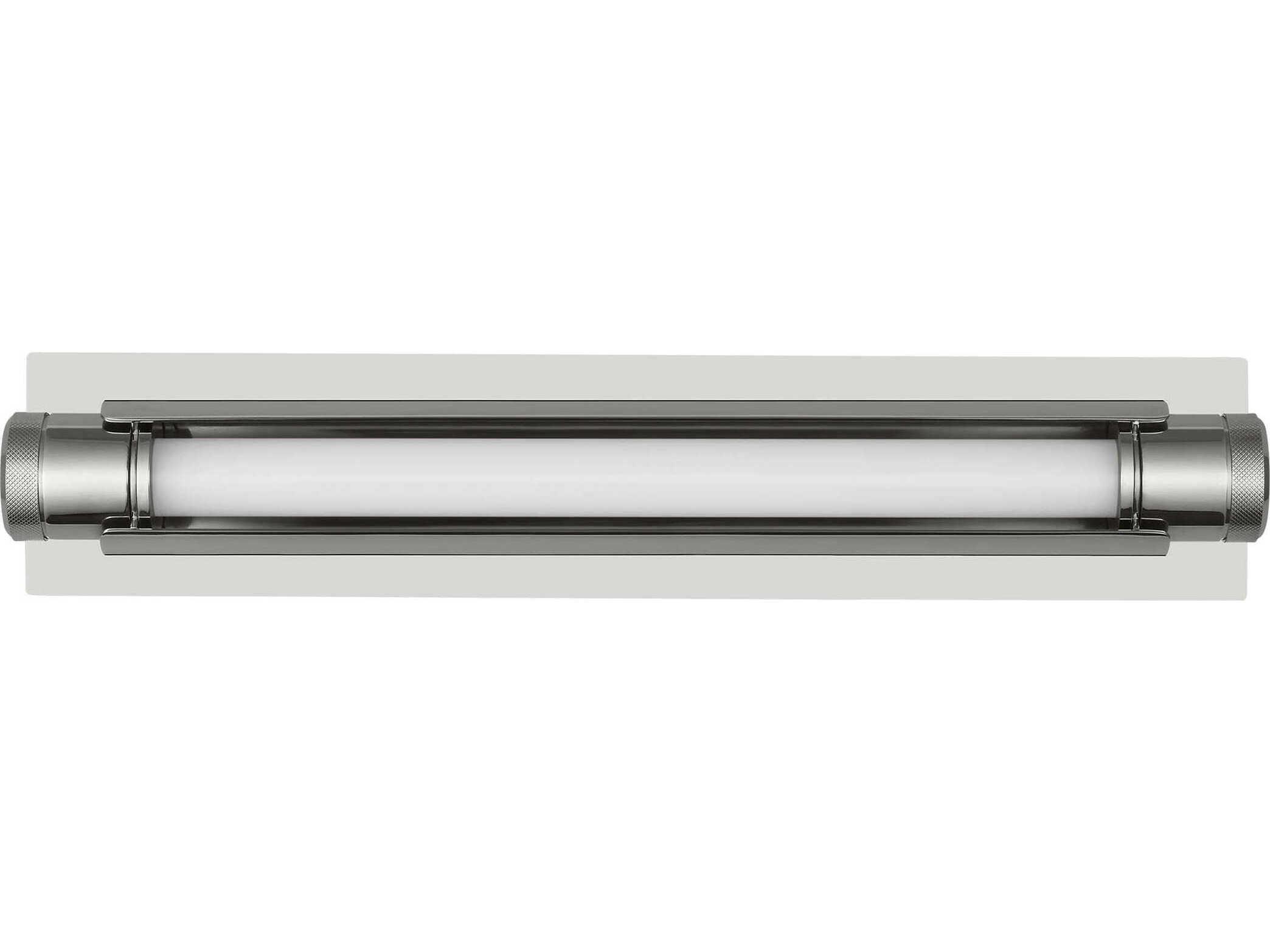 Visual Comfort Modern Capa 1-Light Polished Nickel Vanity Light