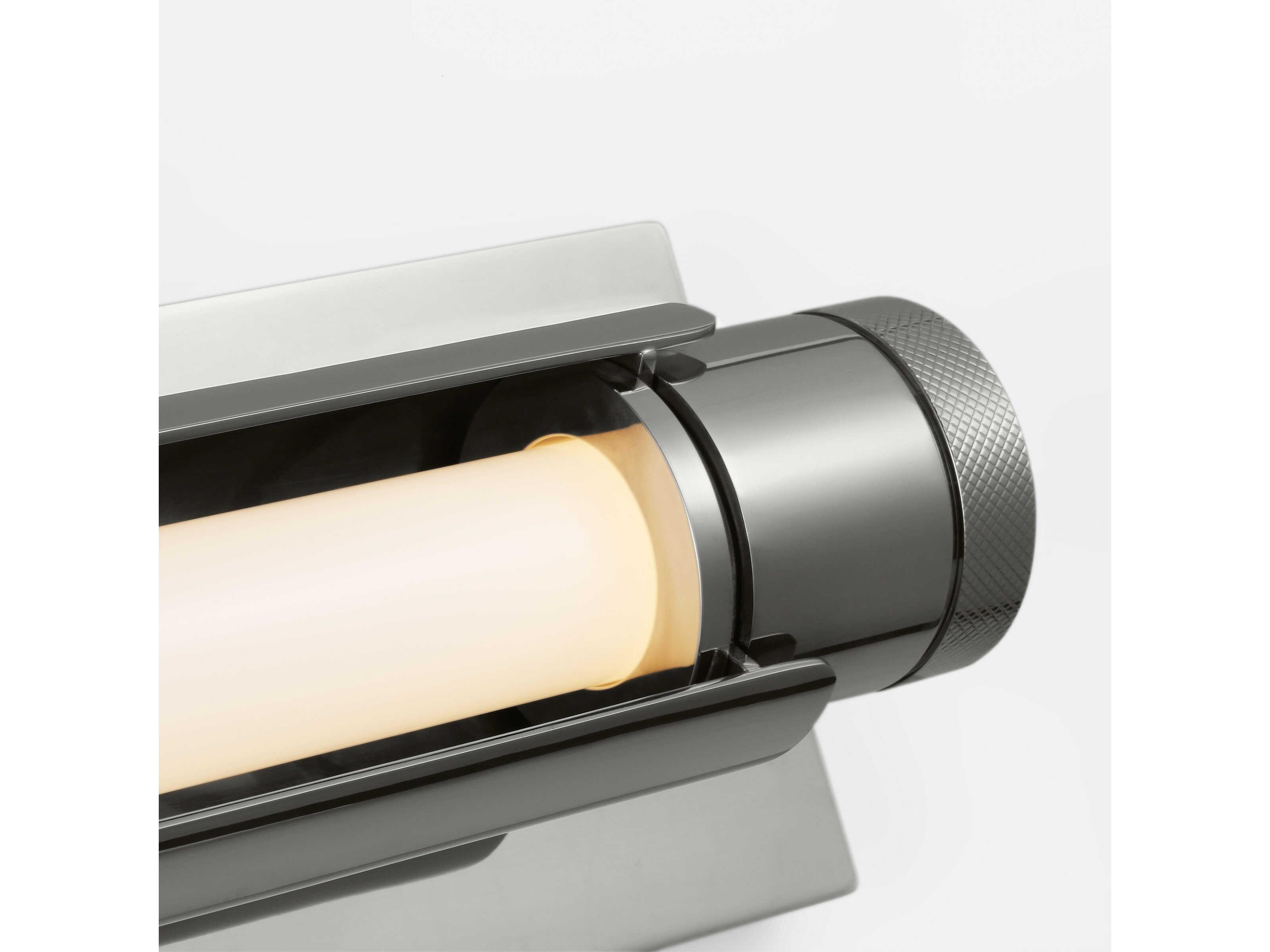 Visual Comfort Modern Capa 1-Light Polished Nickel Vanity Light