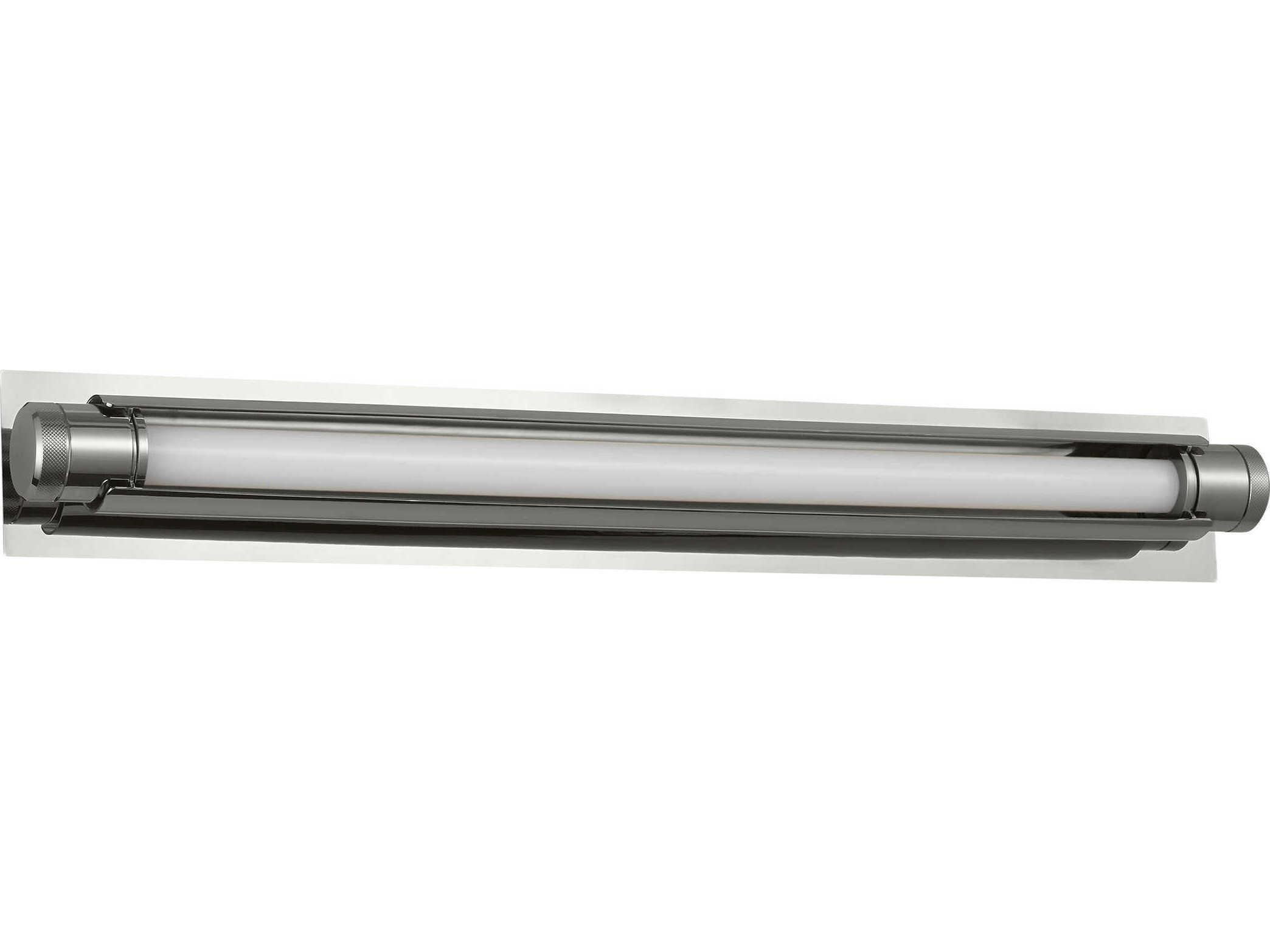 Visual Comfort Modern Capa 1-Light Polished Nickel Vanity Light