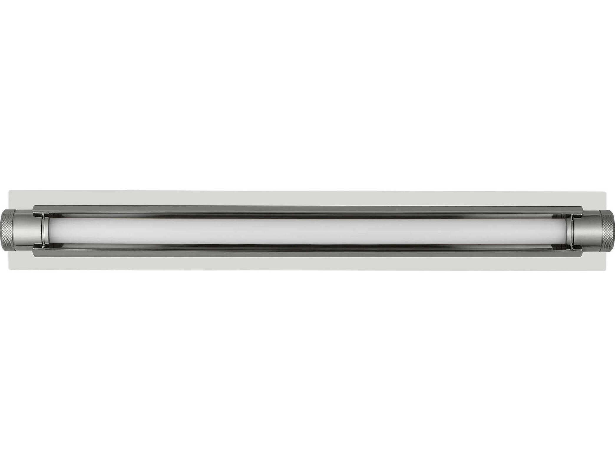 Visual Comfort Modern Capa 1-Light Polished Nickel Vanity Light
