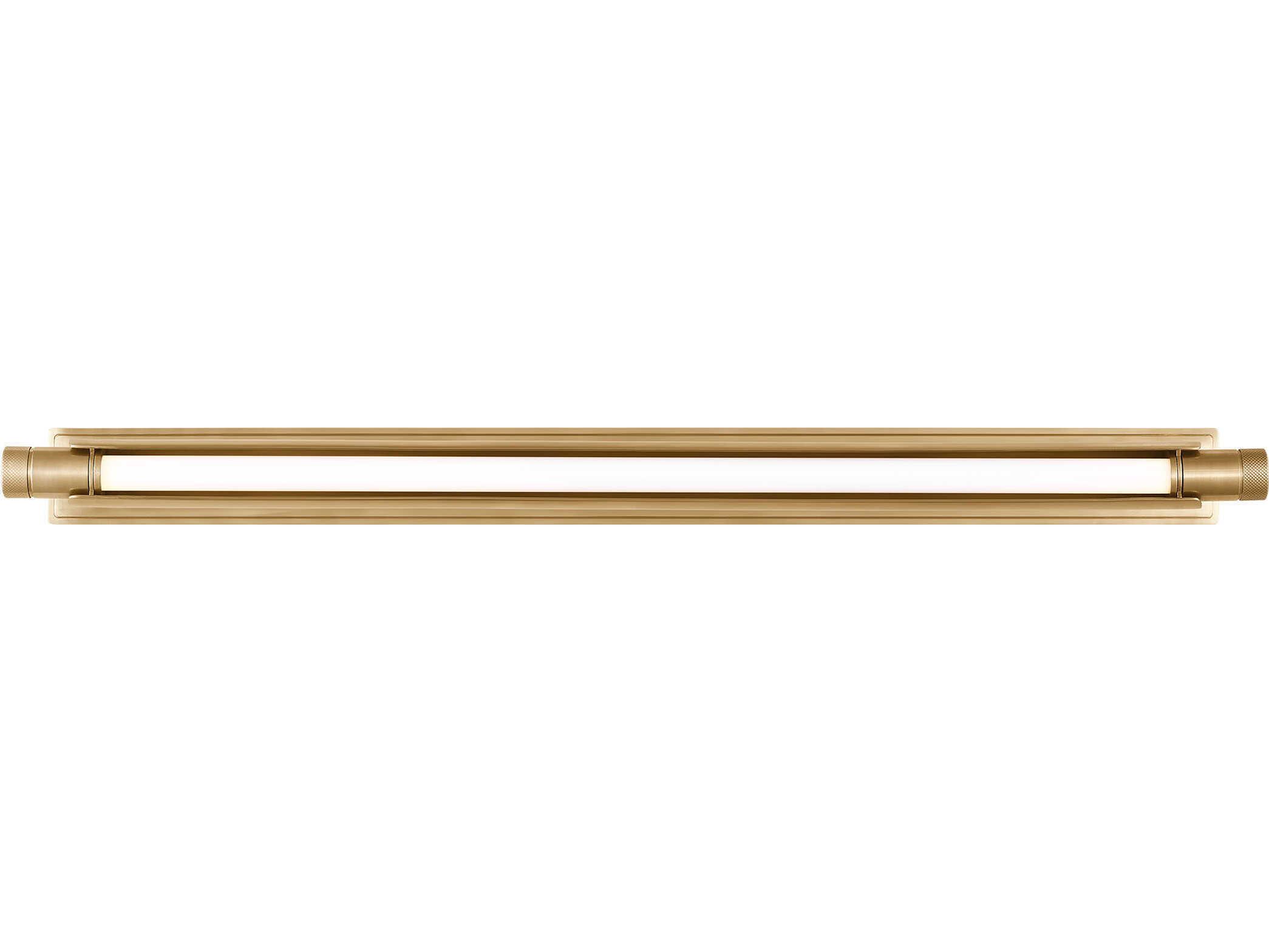 Visual Comfort Modern Capa 1-Light Hand Rubbed Antique Brass Picture Light