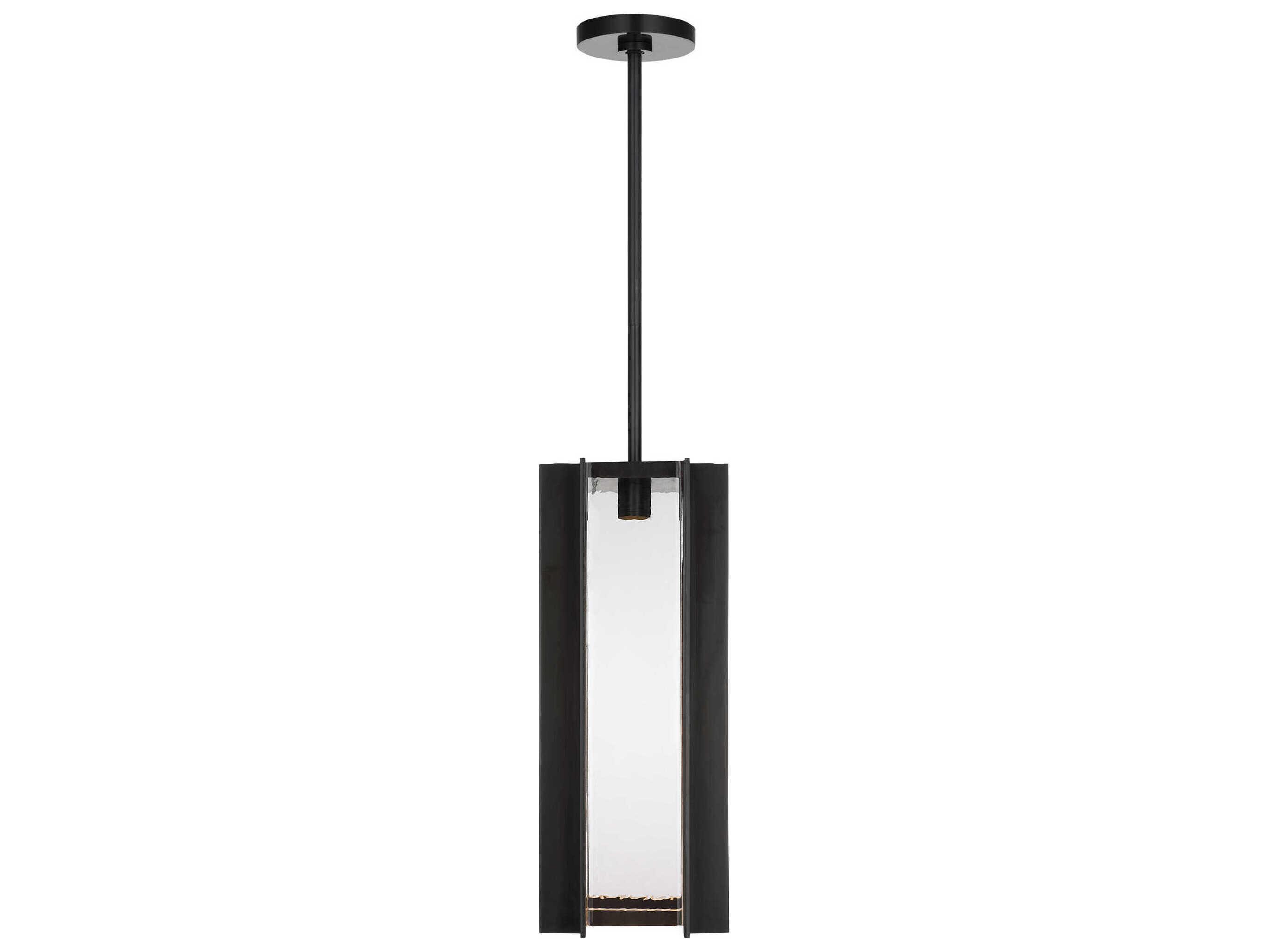 Visual Comfort Modern Maybeck 1-Light Bronze Mini Pendant