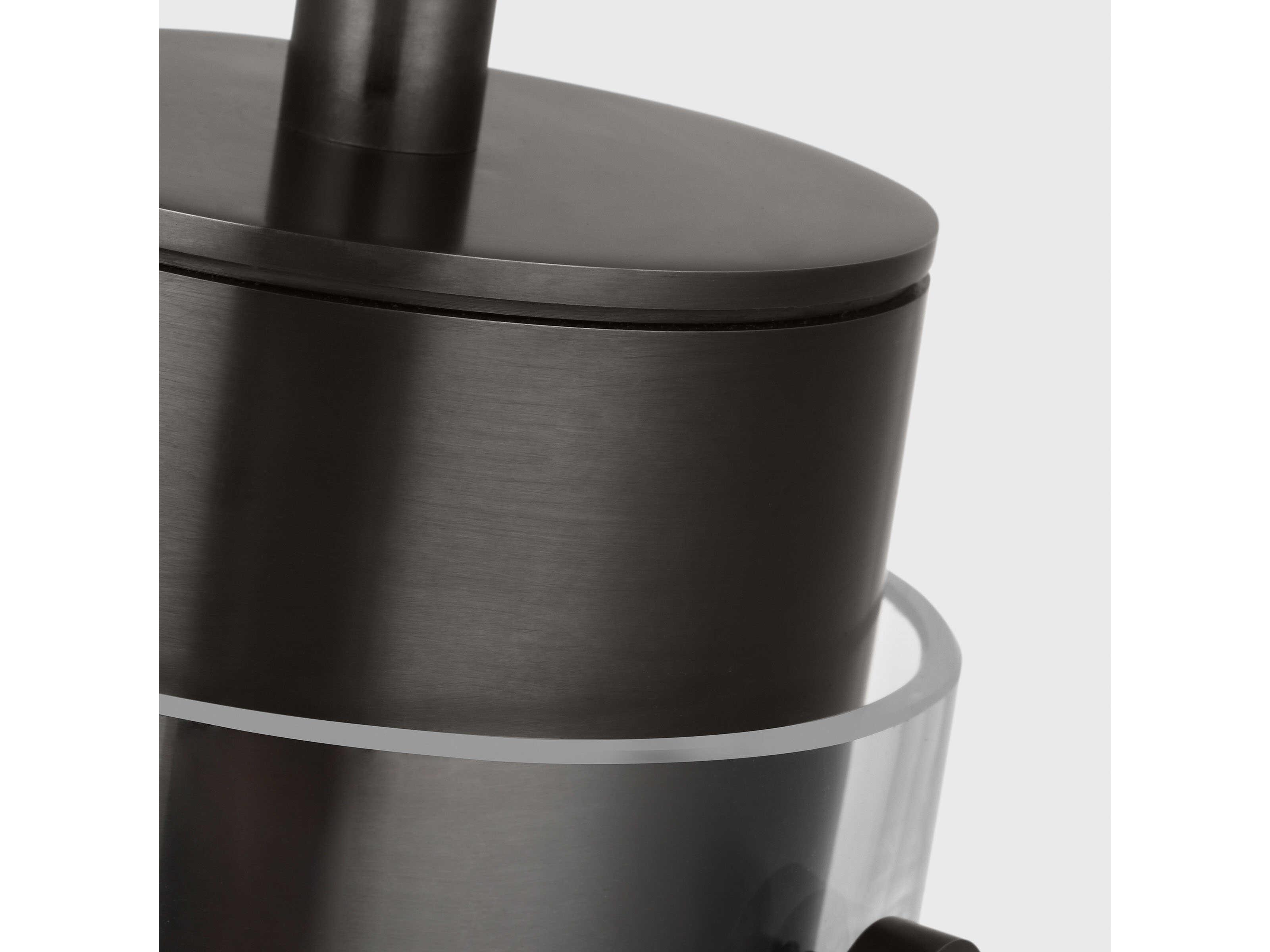 Visual Comfort Modern Morgan 1-Light Burnished Bronze Mini Pendant