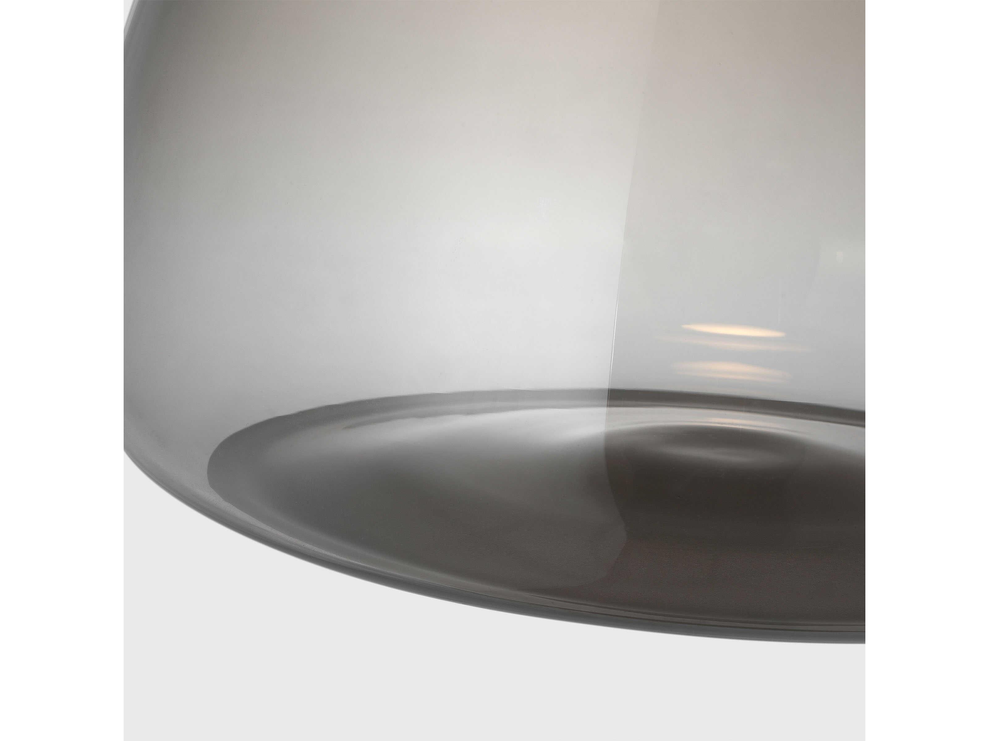 Visual Comfort Modern Morgan 1-Light Burnished Bronze Mini Pendant