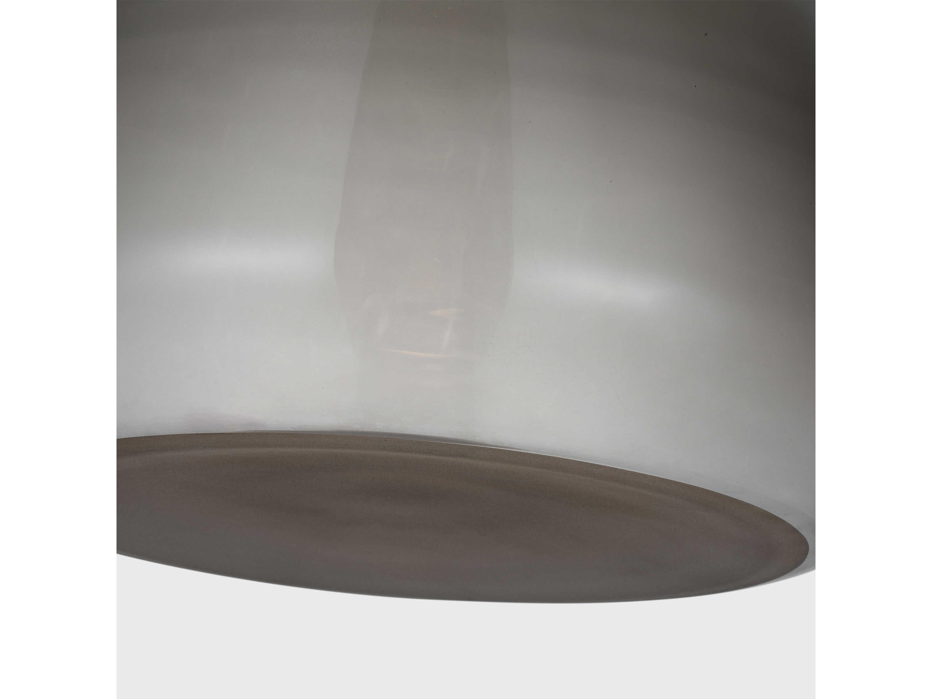 Visual Comfort Modern Morgan 1-Light Brass Mini Pendant