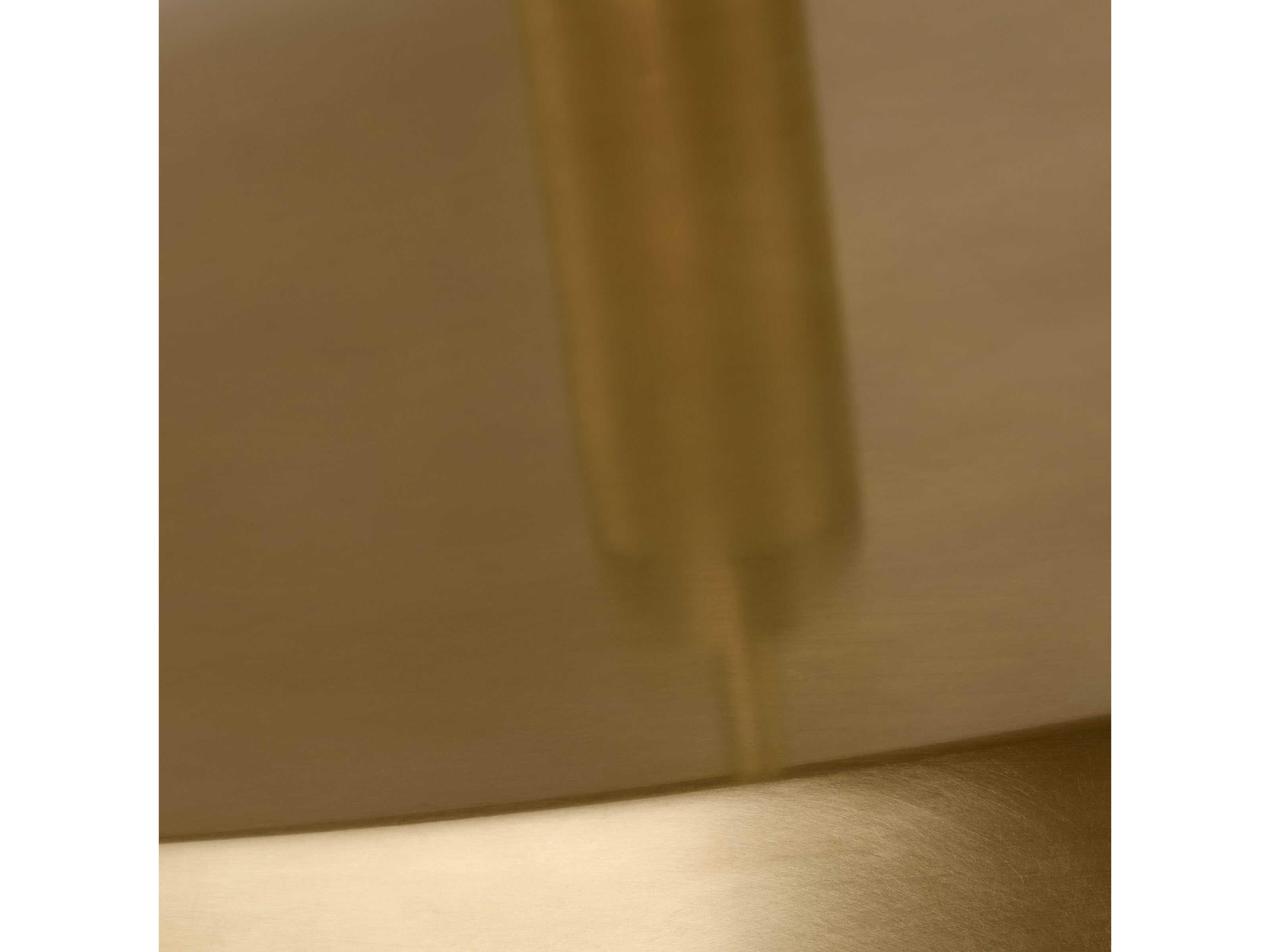 Visual Comfort Modern Saucer 1-Light Hand Rubbed Antique Brass Round Pendant