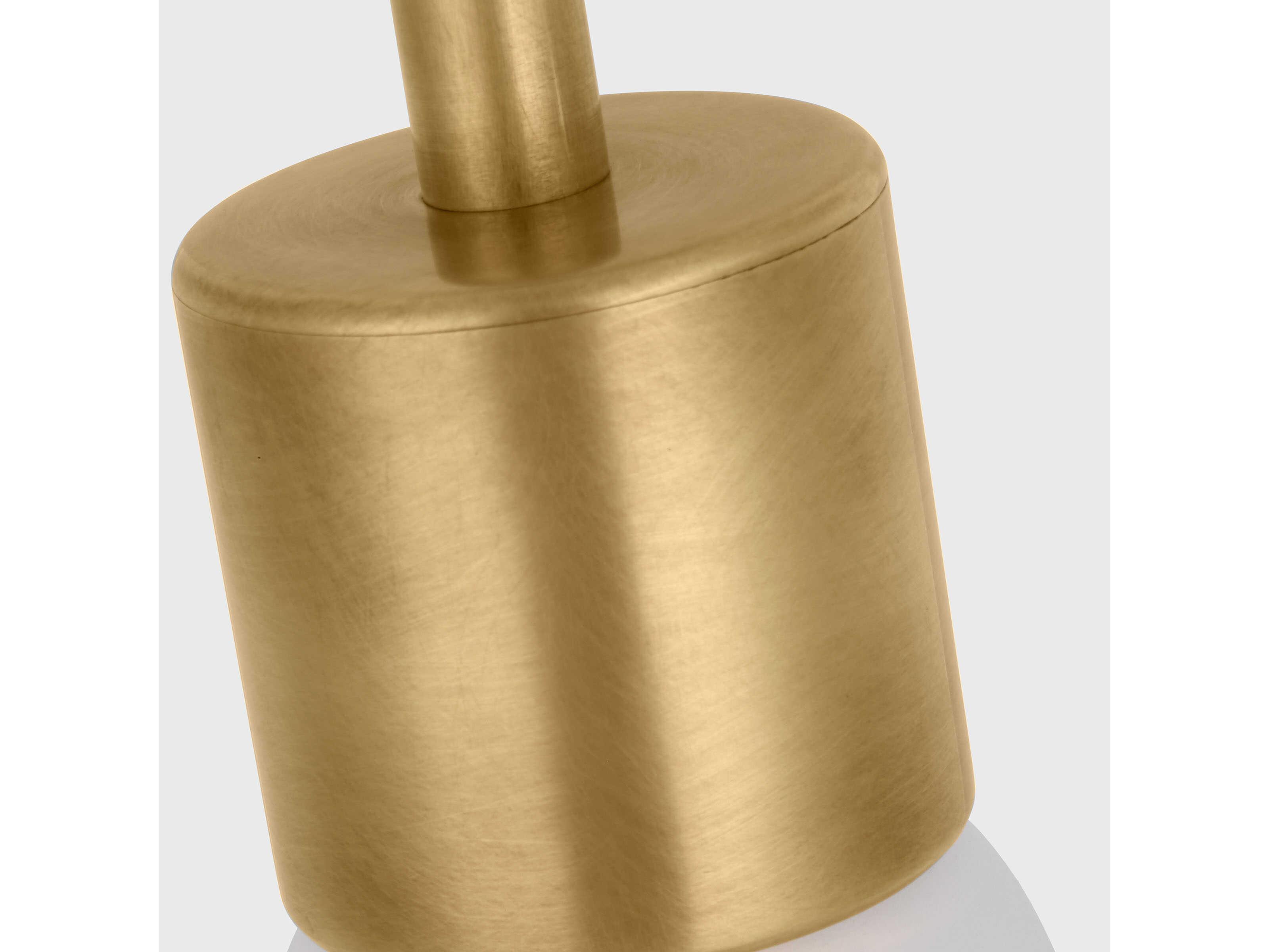 Visual Comfort Modern Volver 1-Light Hand Rubbed Antique Brass Mini Pendant