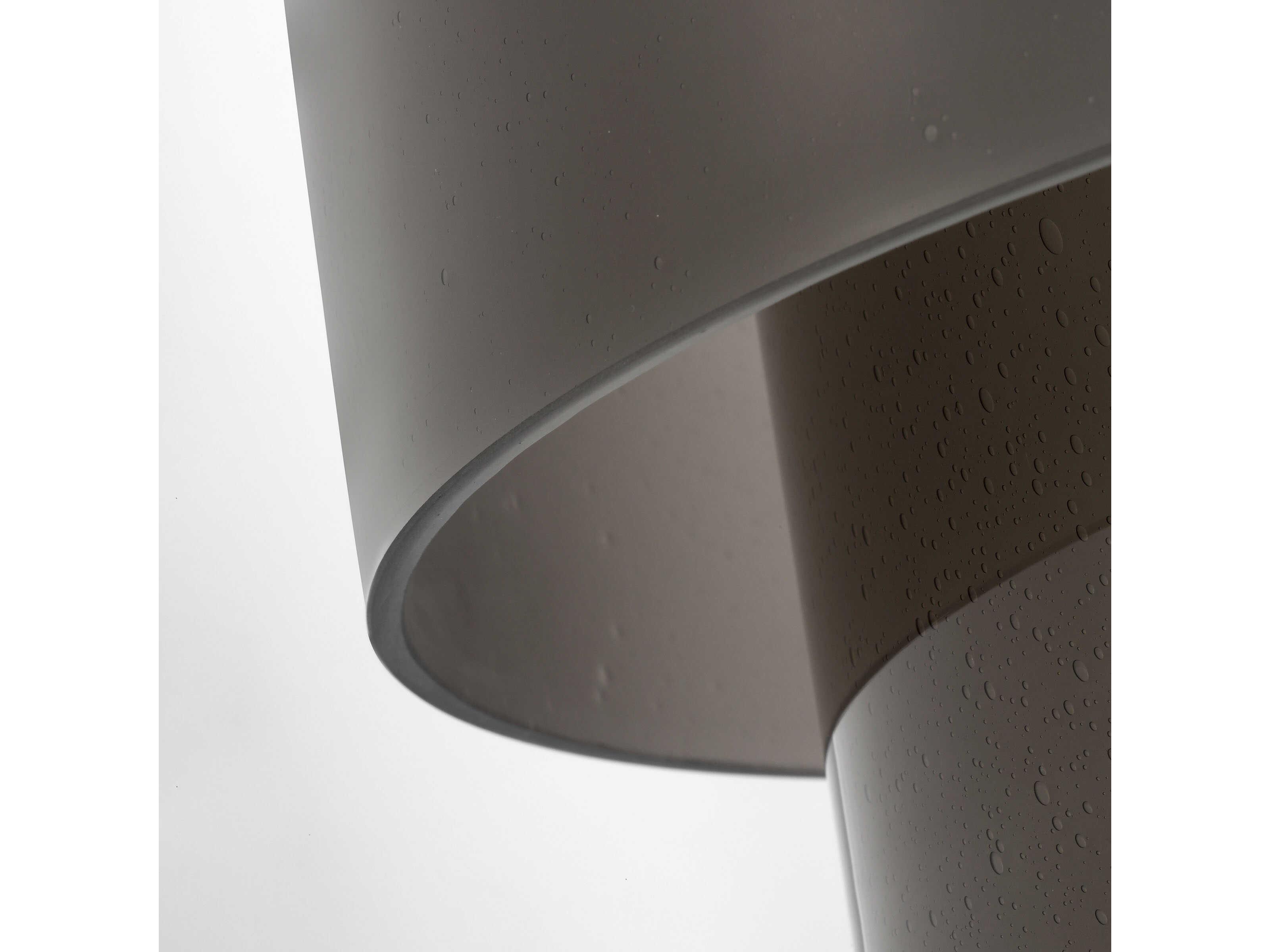 Visual Comfort Modern Bolete Hand Rubbed Antique Brass Seeded Smoke Glass Black Table Lamp