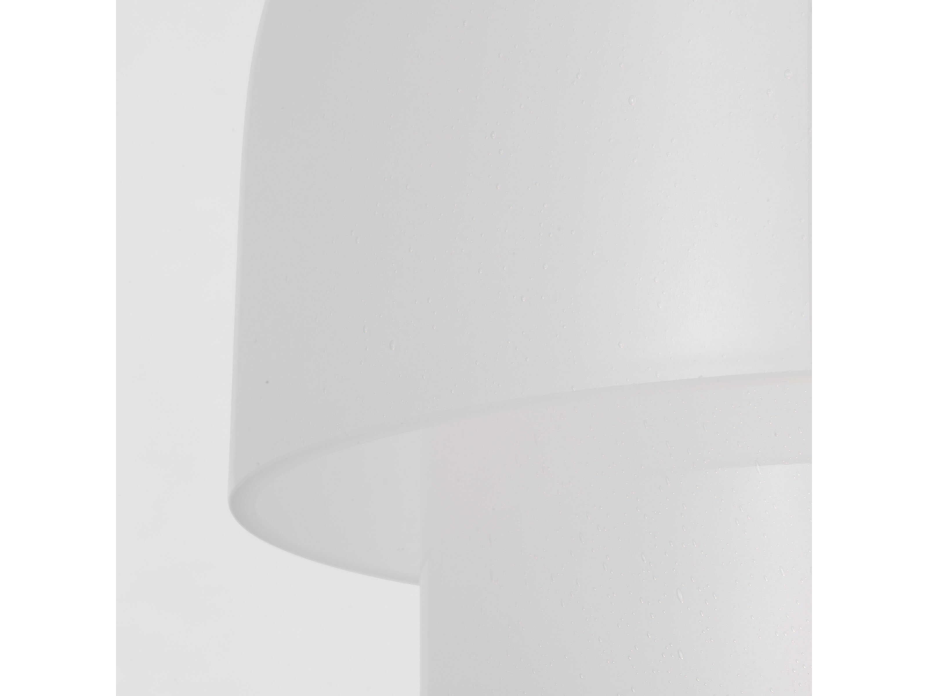 Visual Comfort Modern Bolete Hand Rubbed Antique Brass Seeded Cream Glass White Table Lamp