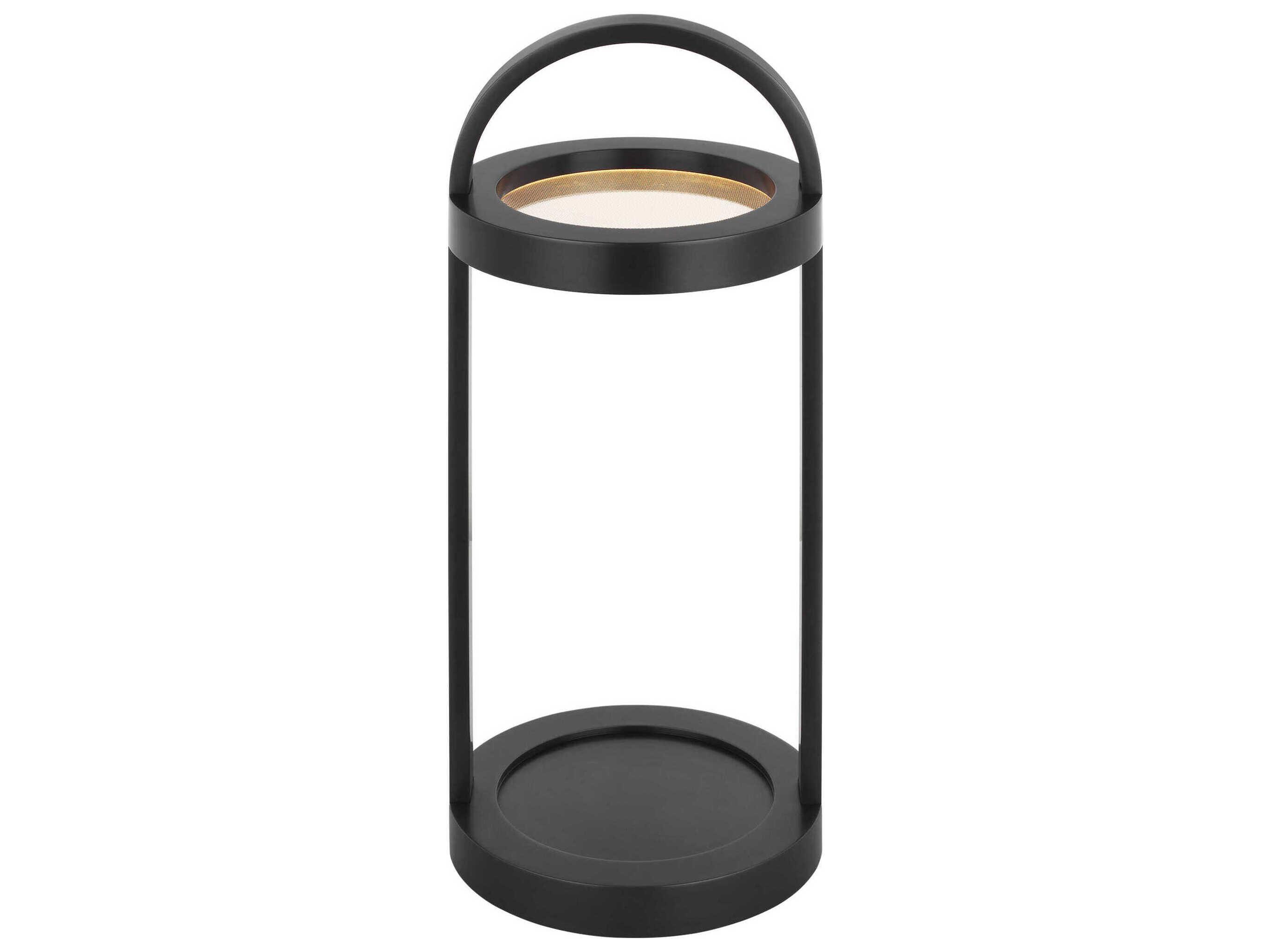 Visual Comfort Modern Cerne Bronze Table Lamp