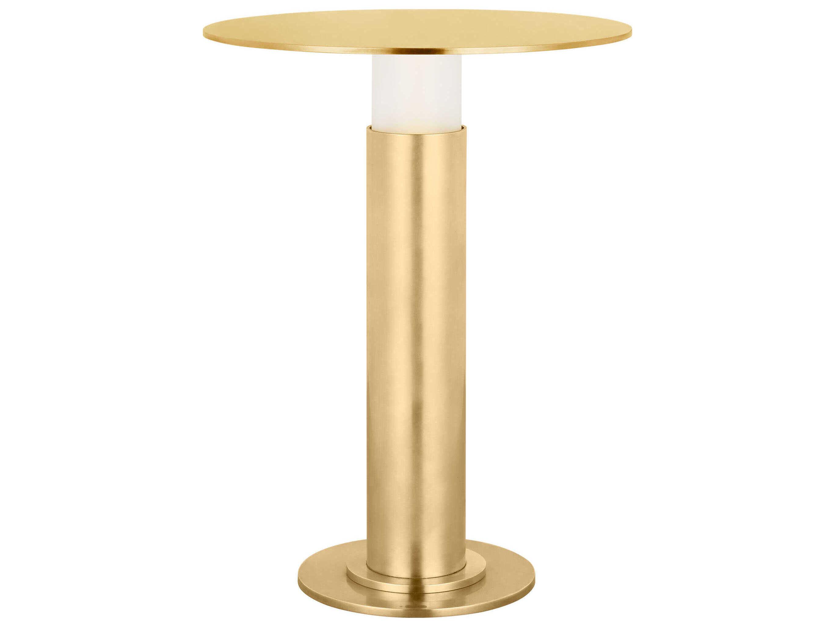Visual Comfort Modern Miguel Hand Rubbed Antique Brass Table Lamp