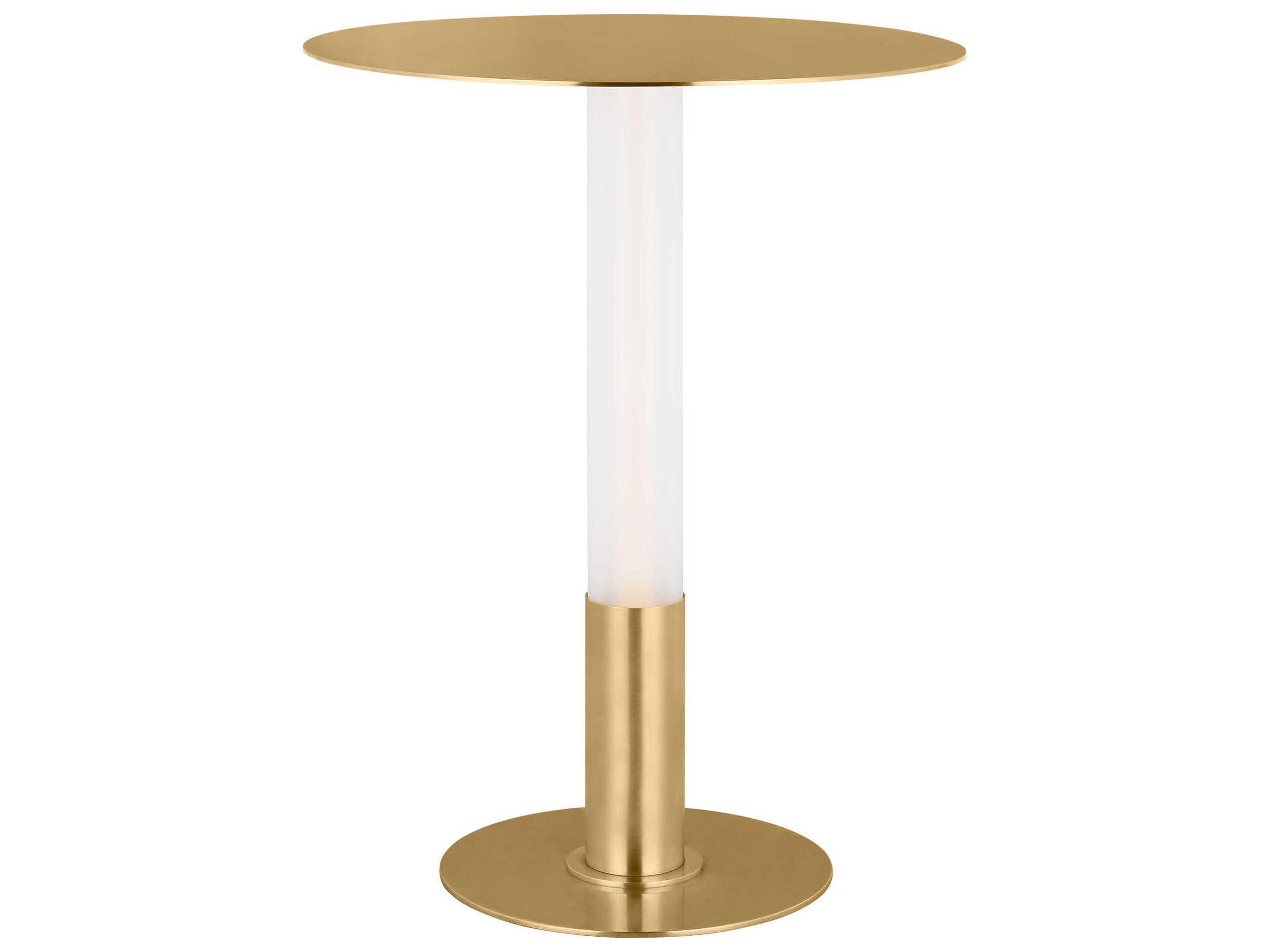 Visual Comfort Modern Miguel Hand Rubbed Antique Brass Table Lamp