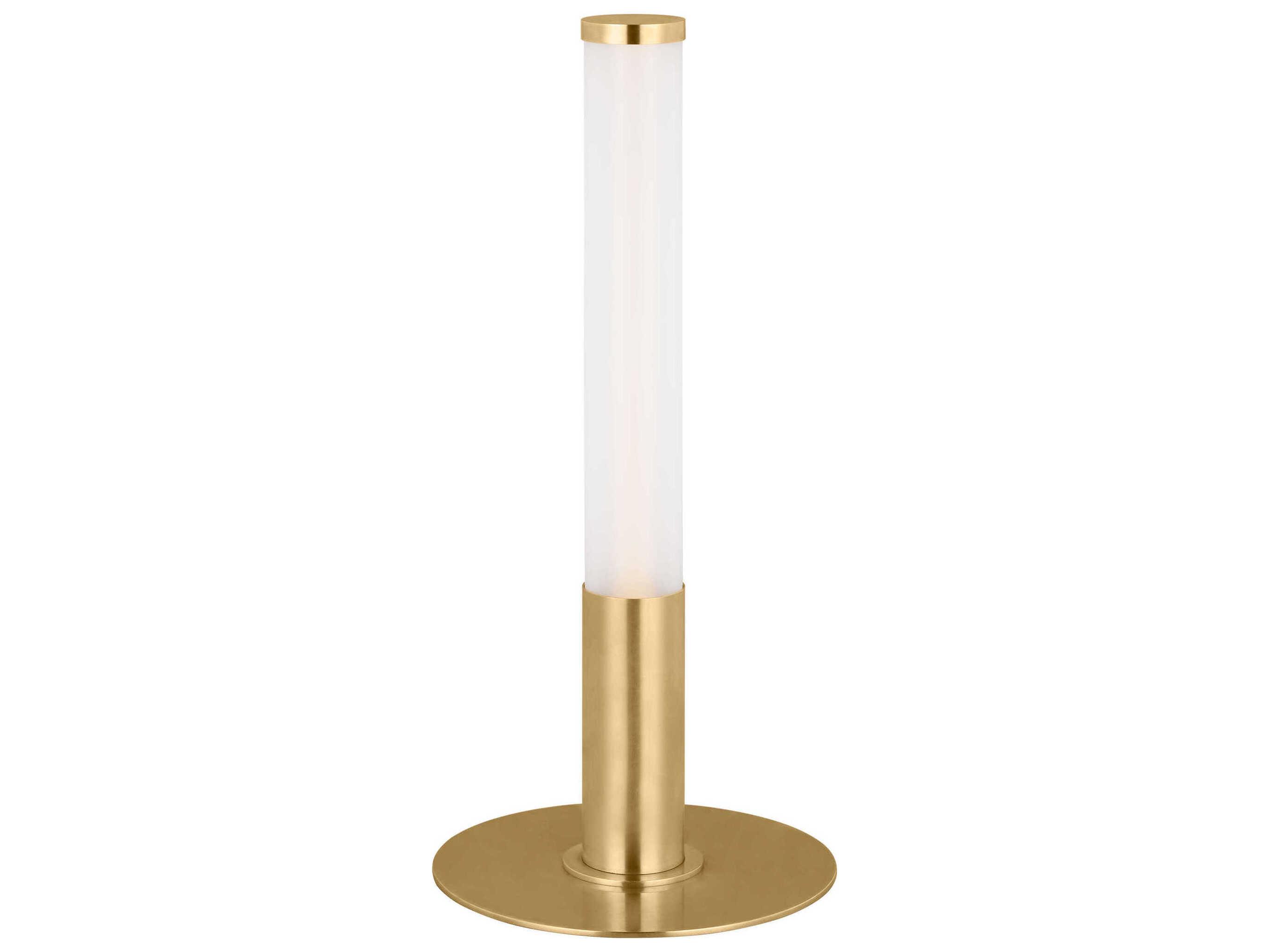 Visual Comfort Modern Miguel Hand Rubbed Antique Brass Table Lamp