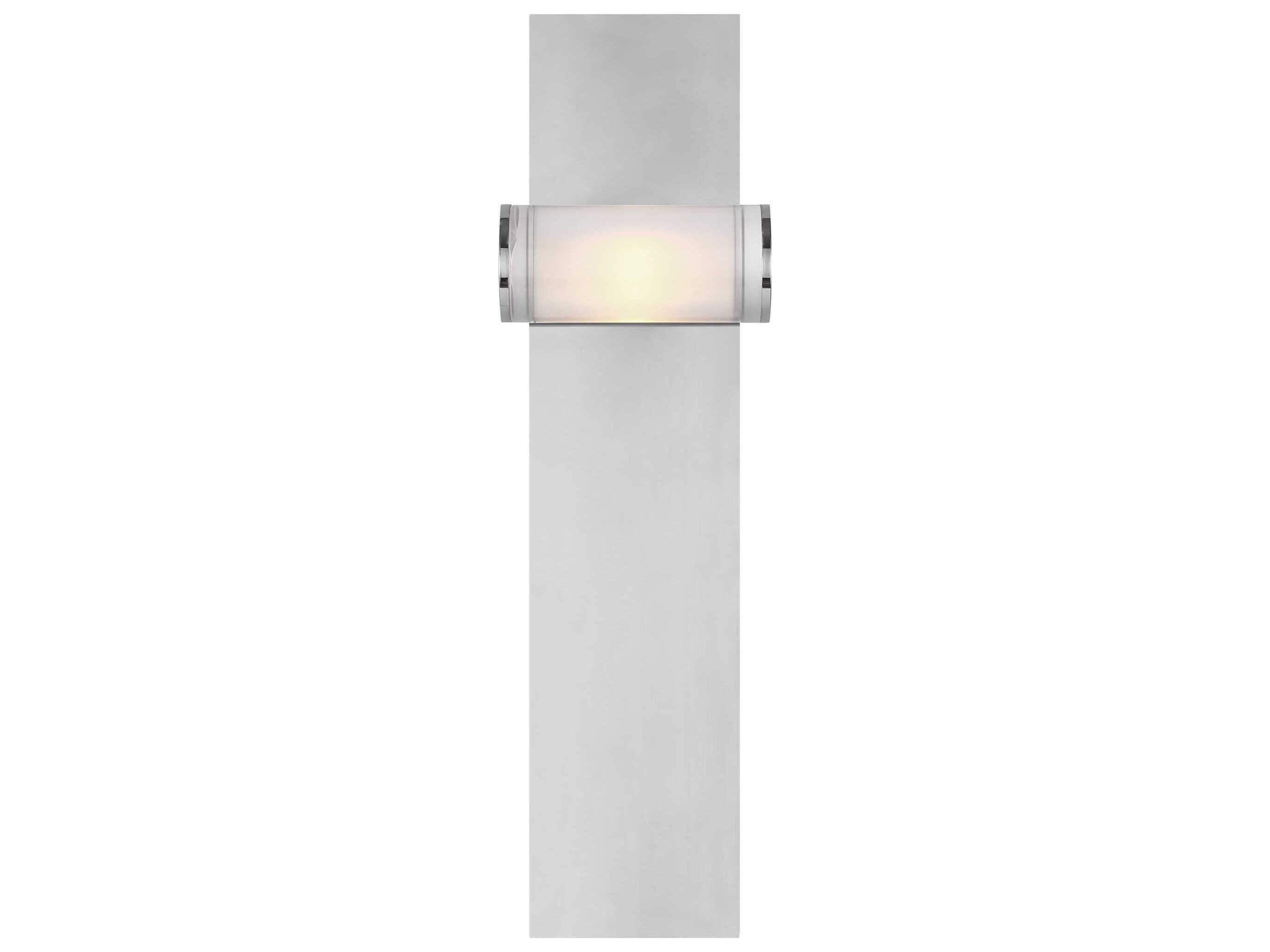 Visual Comfort Modern Esfera 1-Light Polished Nickel Wall Sconce