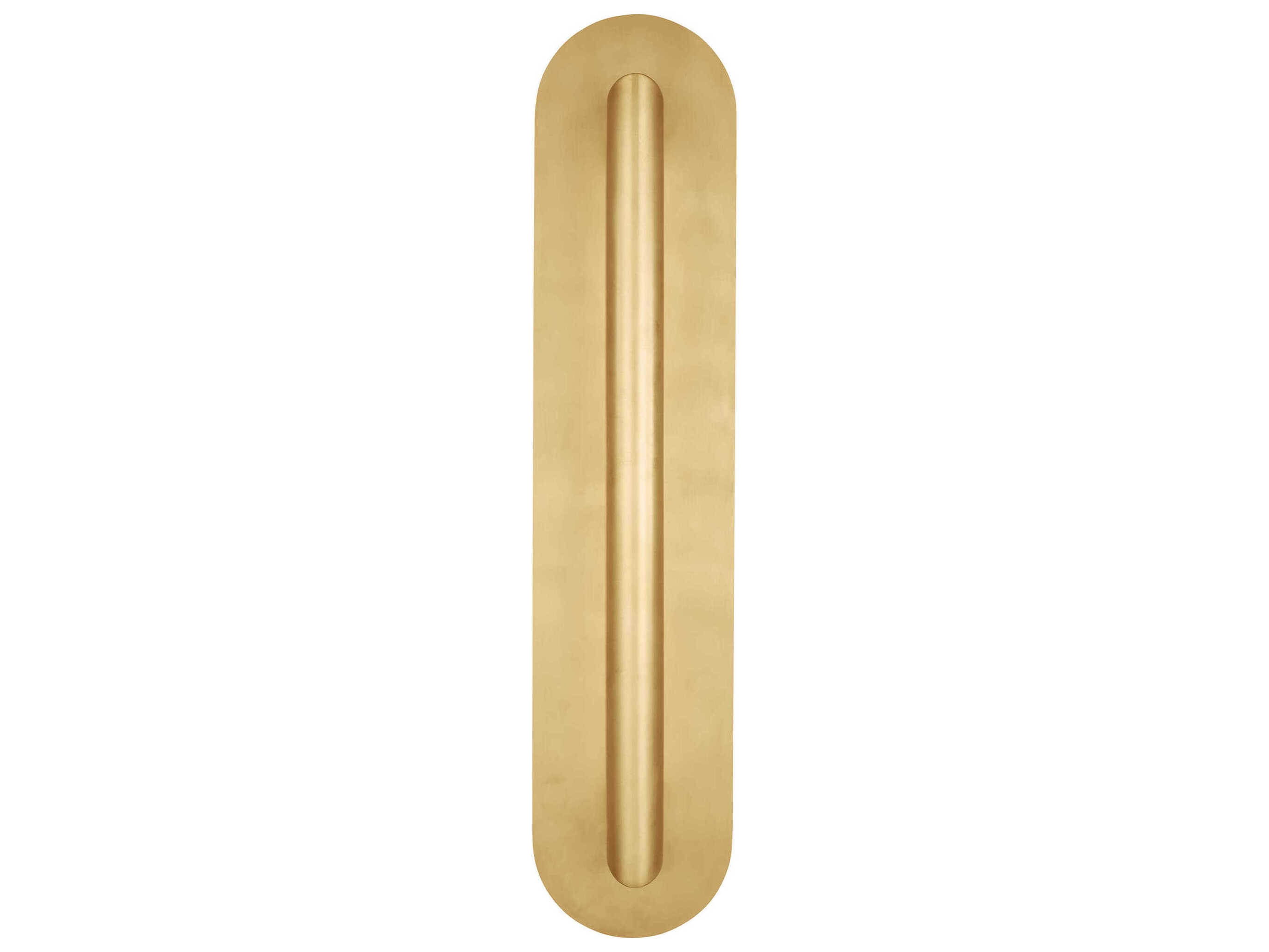 Visual Comfort Modern Fielle 1-Light Natural Brass Wall Sconce