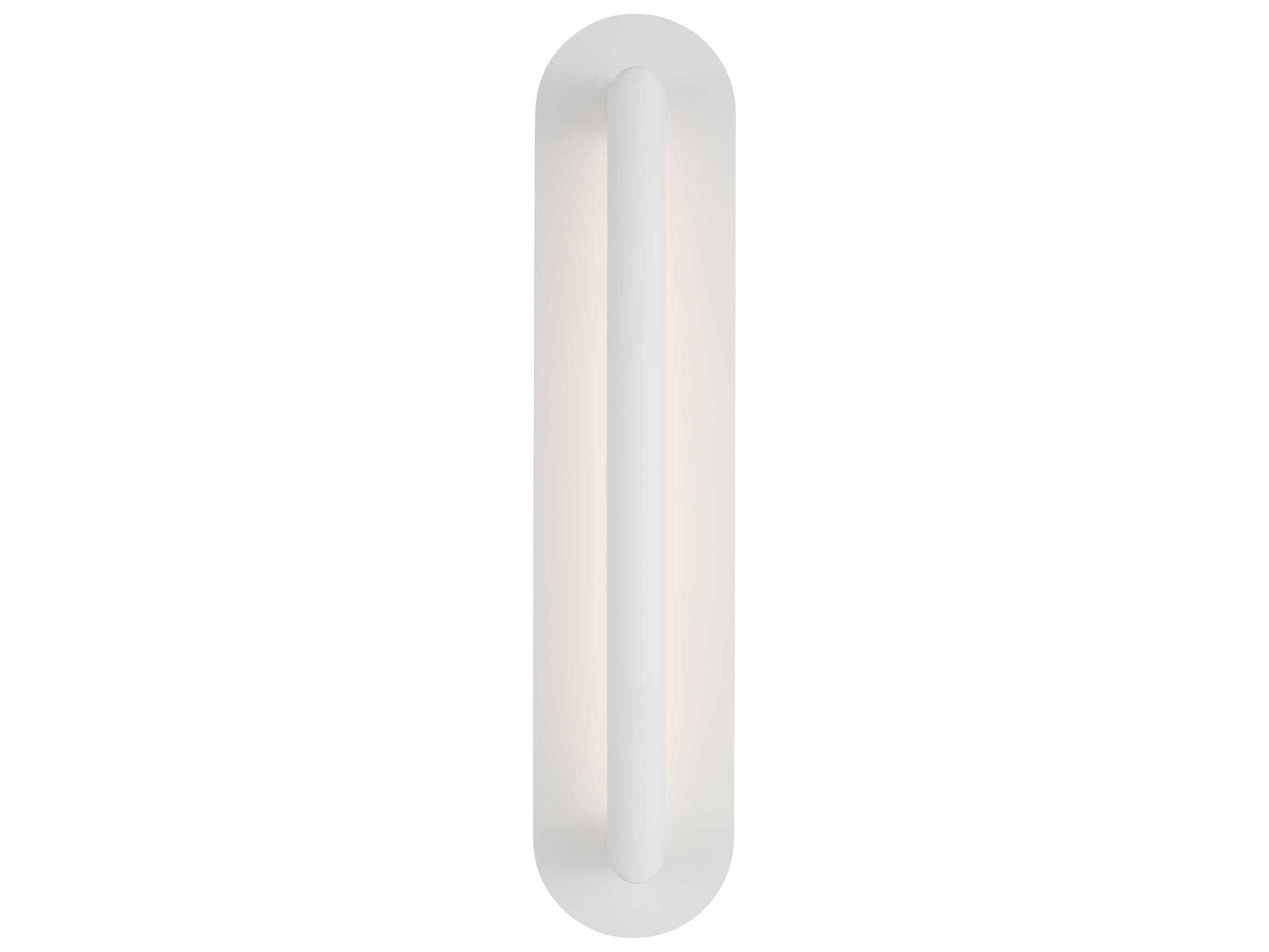 Visual Comfort Modern Fielle 1-Light Soft White Wall Sconce