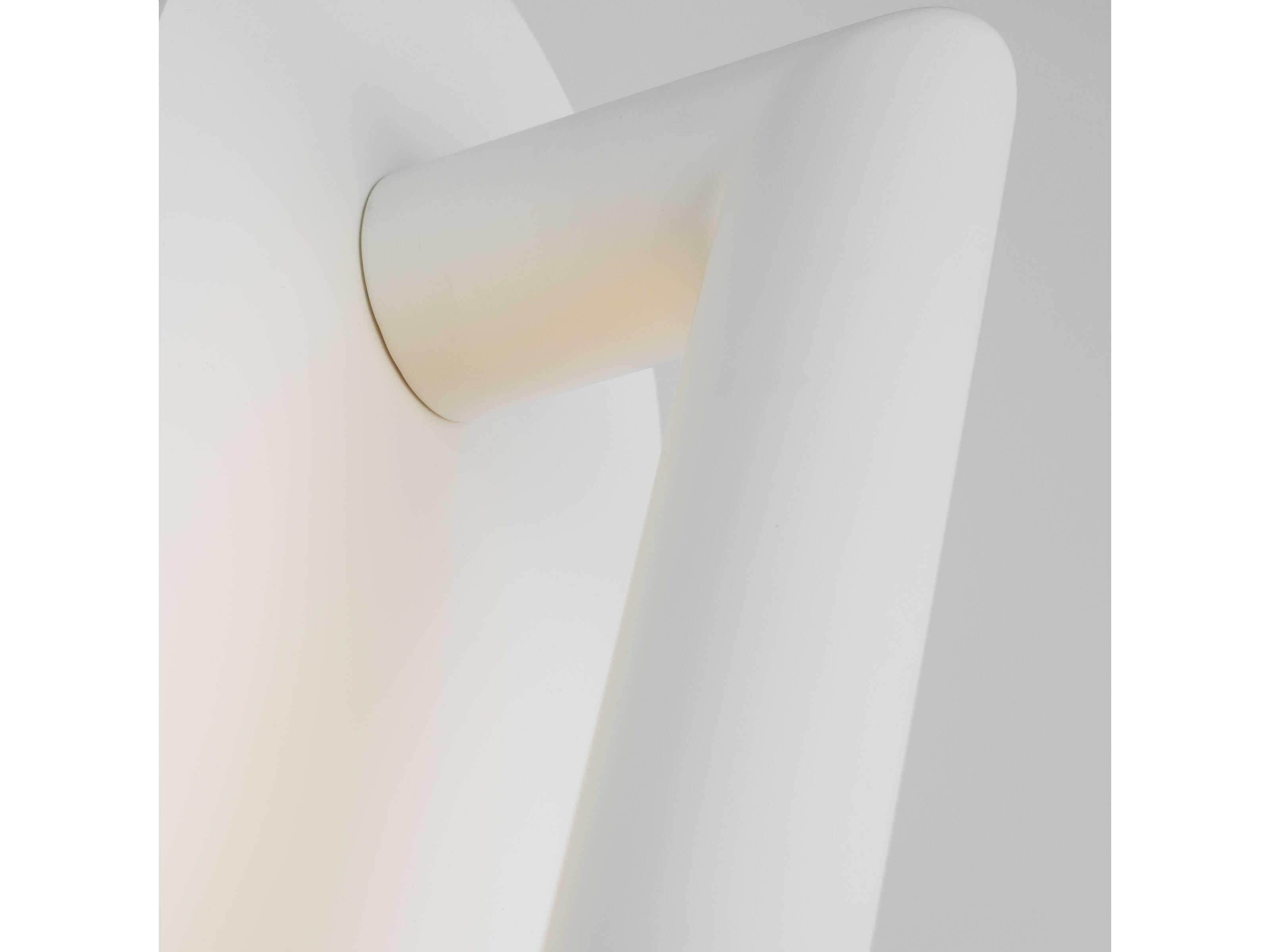 Visual Comfort Modern Fielle 1-Light Soft White Wall Sconce