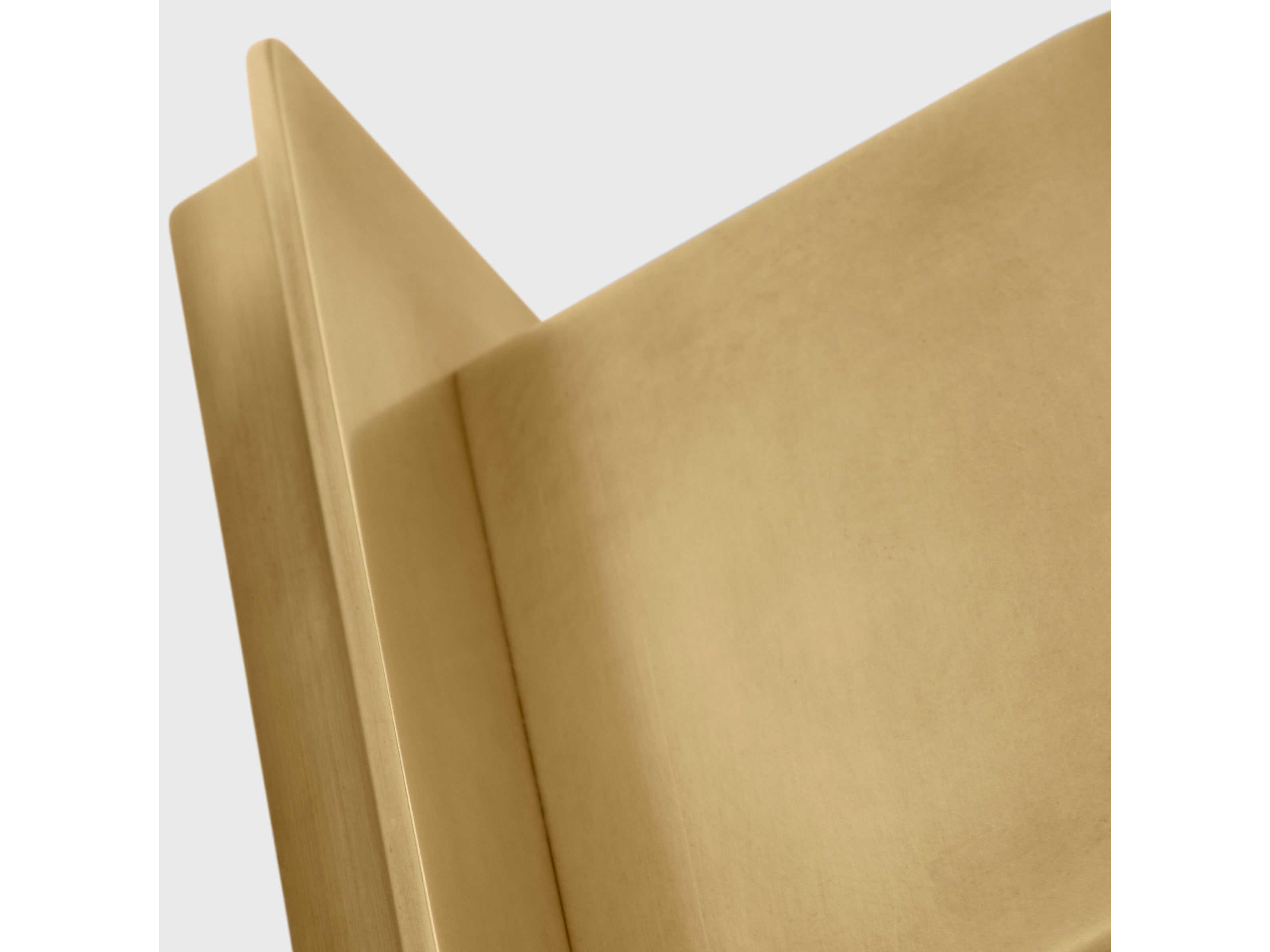 Visual Comfort Modern Volver 1-Light Hand Rubbed Antique Brass Wall Sconce