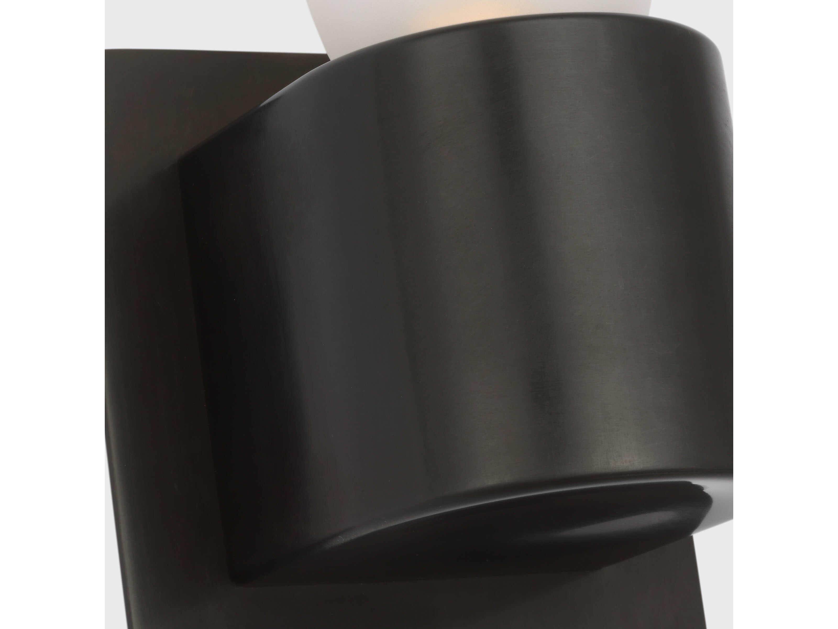 Visual Comfort Modern Volver 1-Light Bronze Wall Sconce