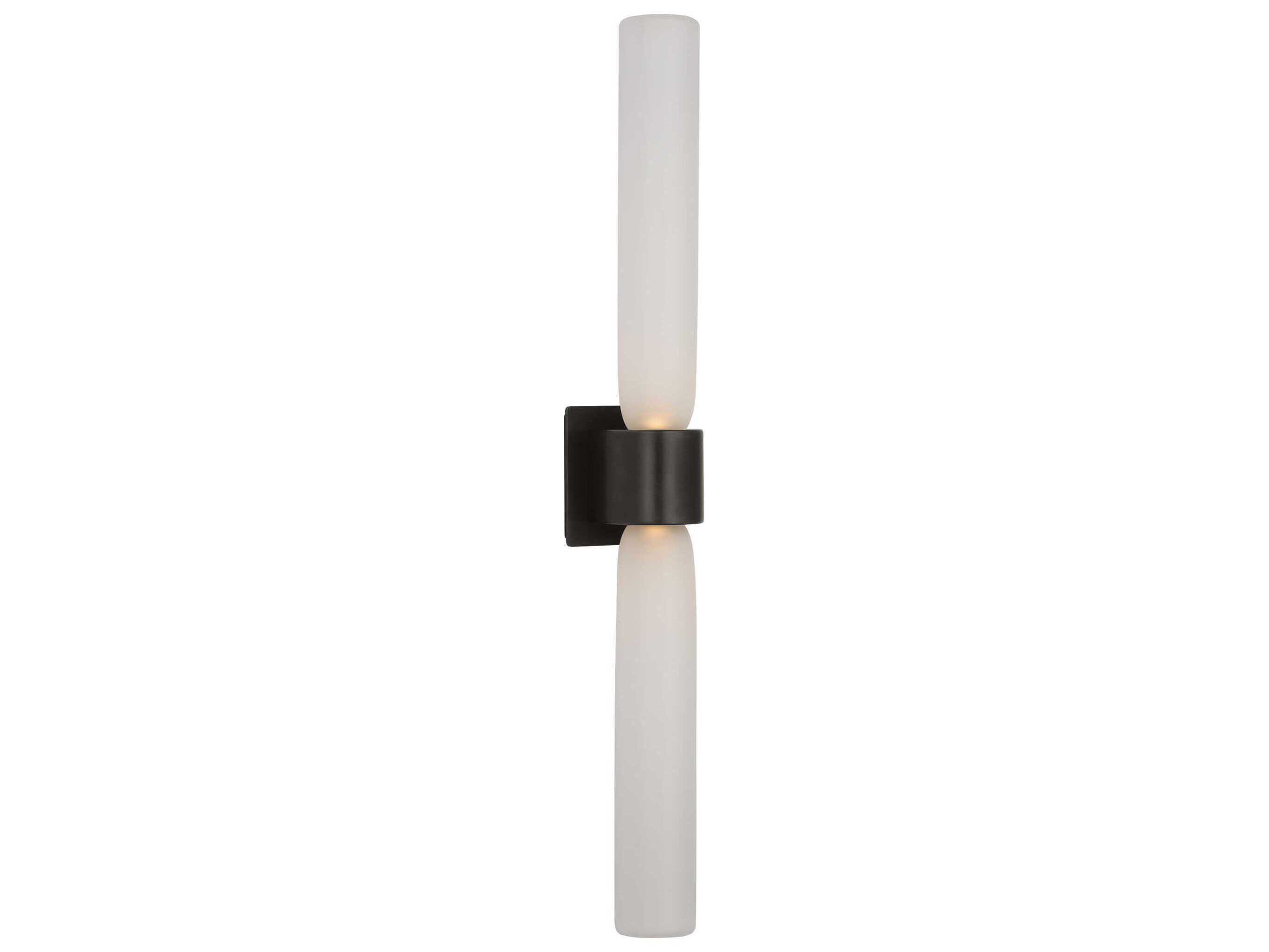 Visual Comfort Modern Volver 2-Light Bronze Wall Sconce