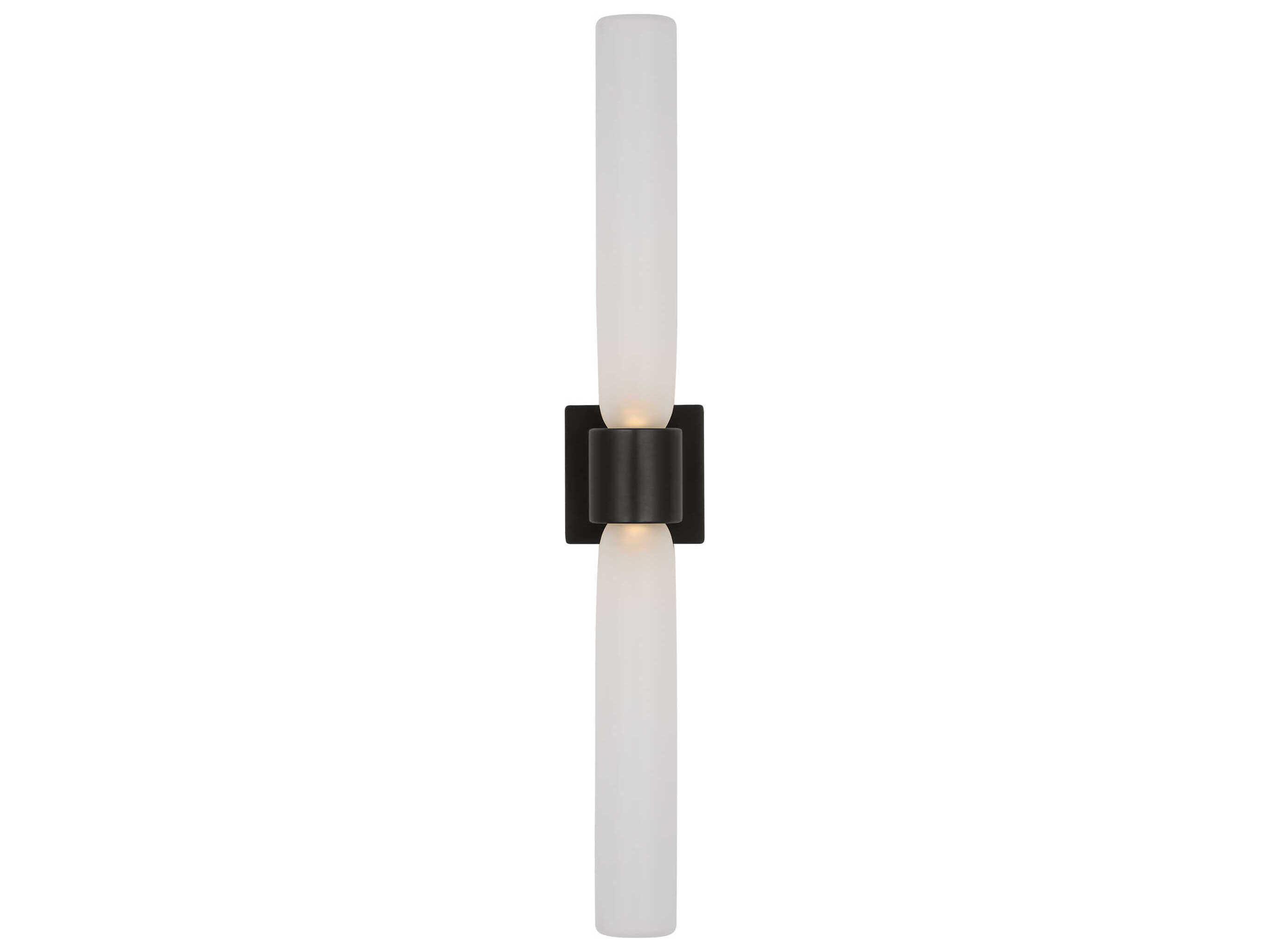 Visual Comfort Modern Volver 2-Light Bronze Wall Sconce