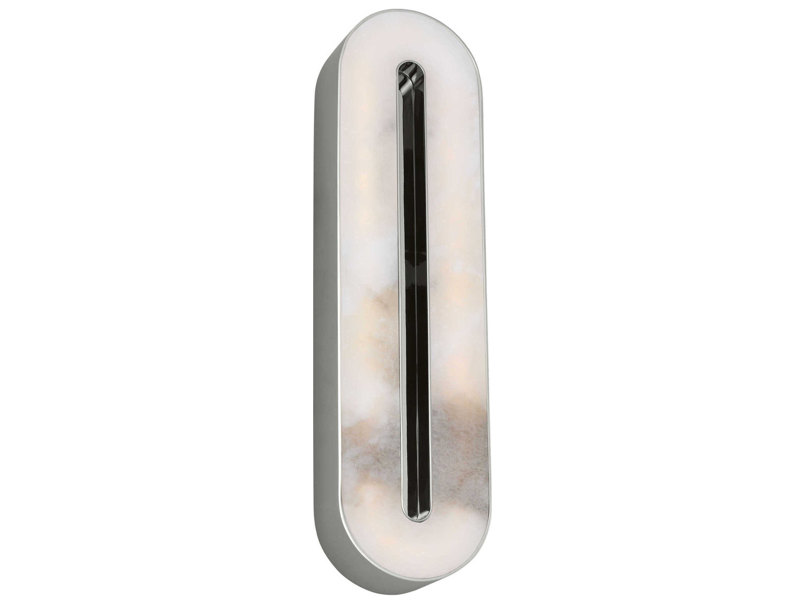 Visual Comfort Modern Wyllis 1-Light Polished Nickel Wall Sconce