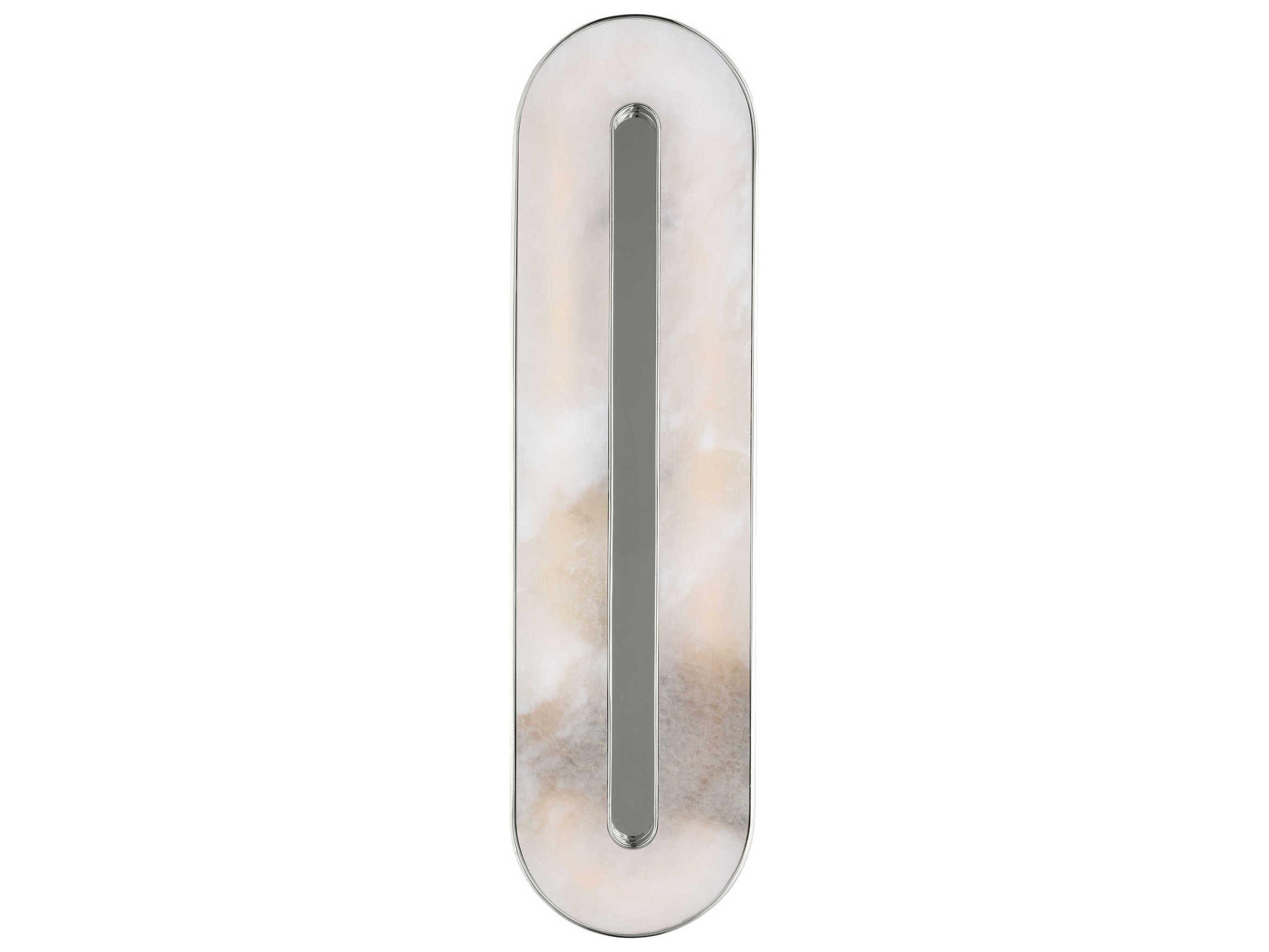 Visual Comfort Modern Wyllis 1-Light Polished Nickel Wall Sconce