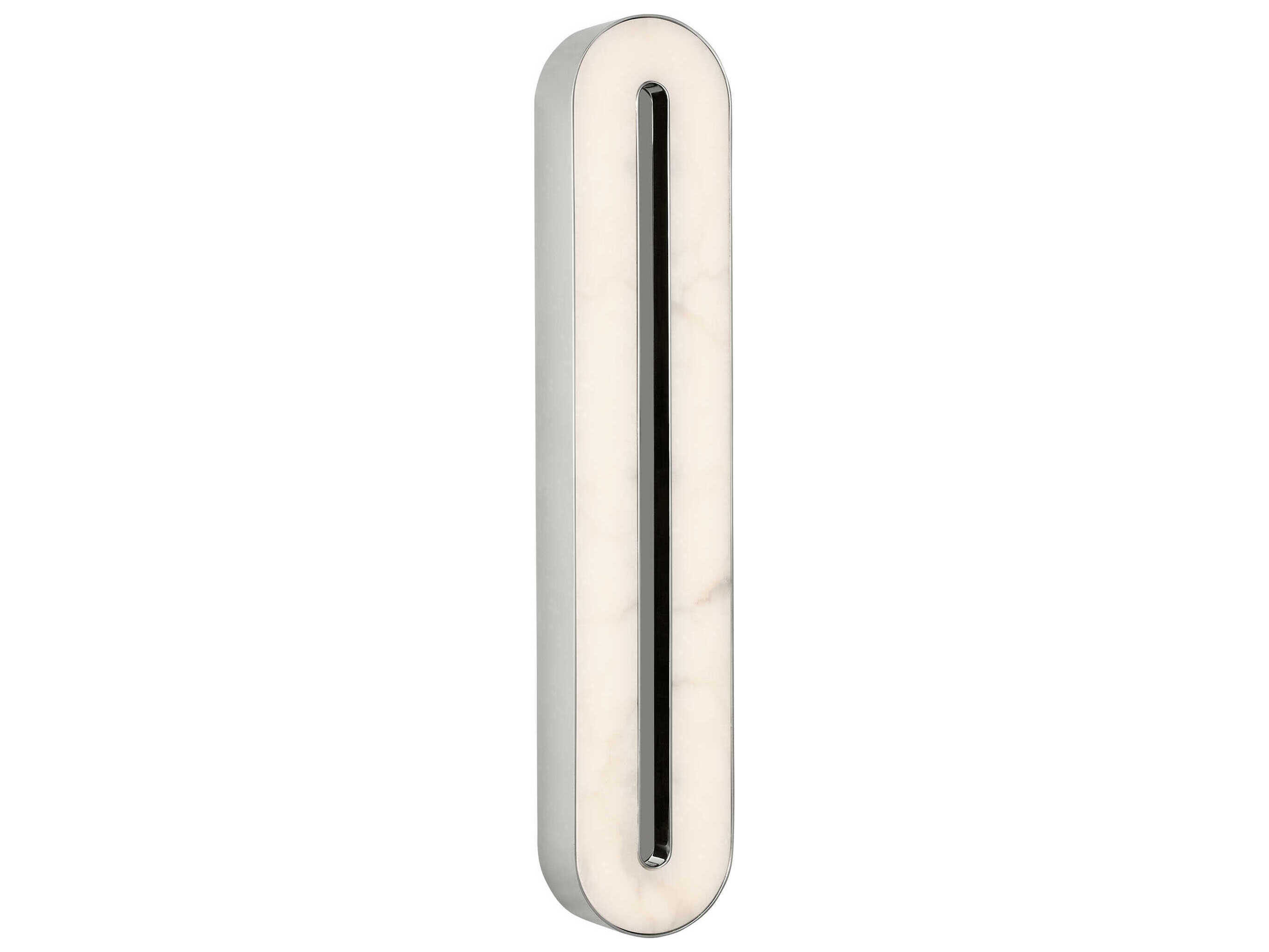 Visual Comfort Modern Wyllis 1-Light Polished Nickel Wall Sconce