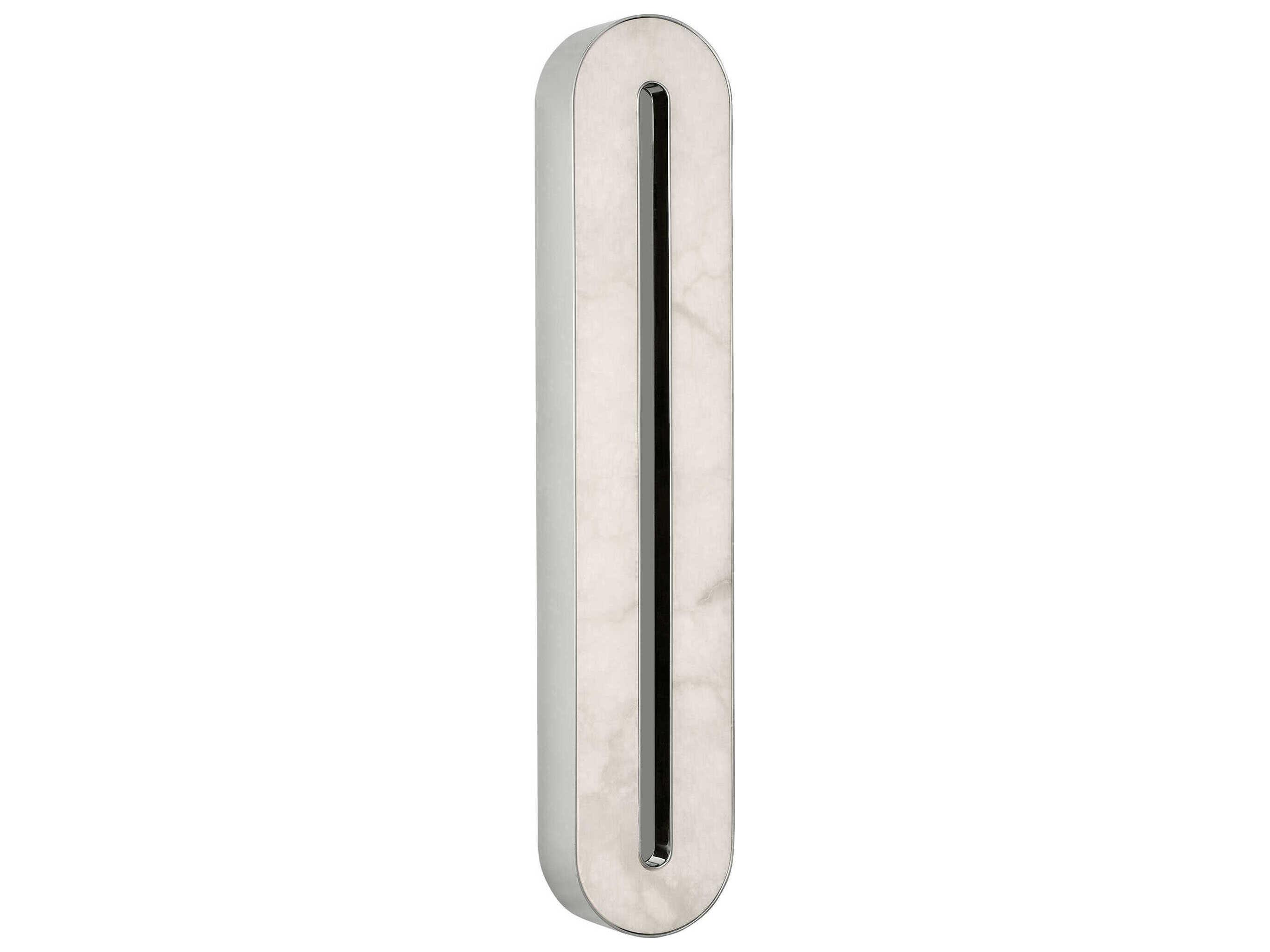 Visual Comfort Modern Wyllis 1-Light Polished Nickel Wall Sconce