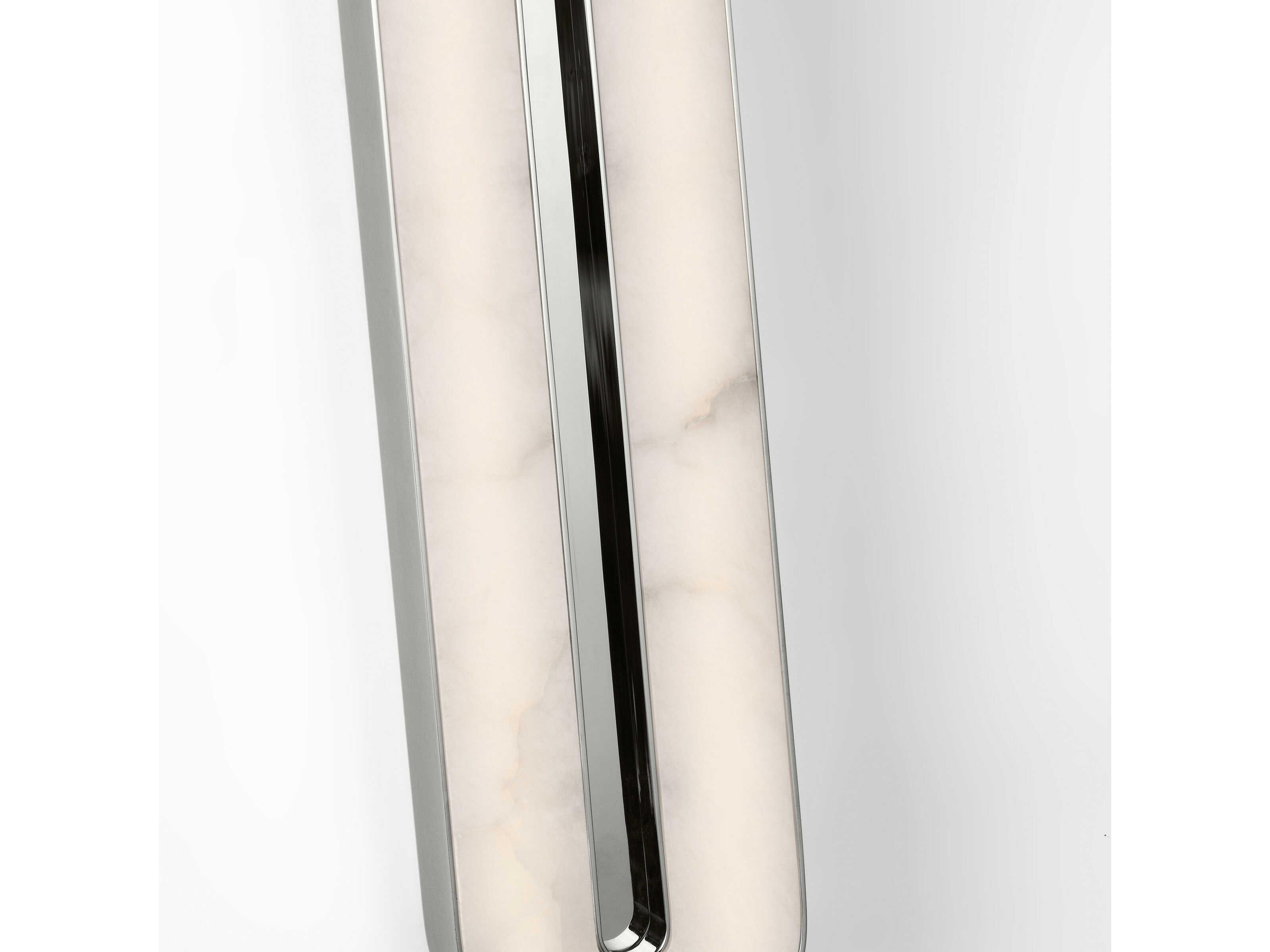 Visual Comfort Modern Wyllis 1-Light Polished Nickel Wall Sconce