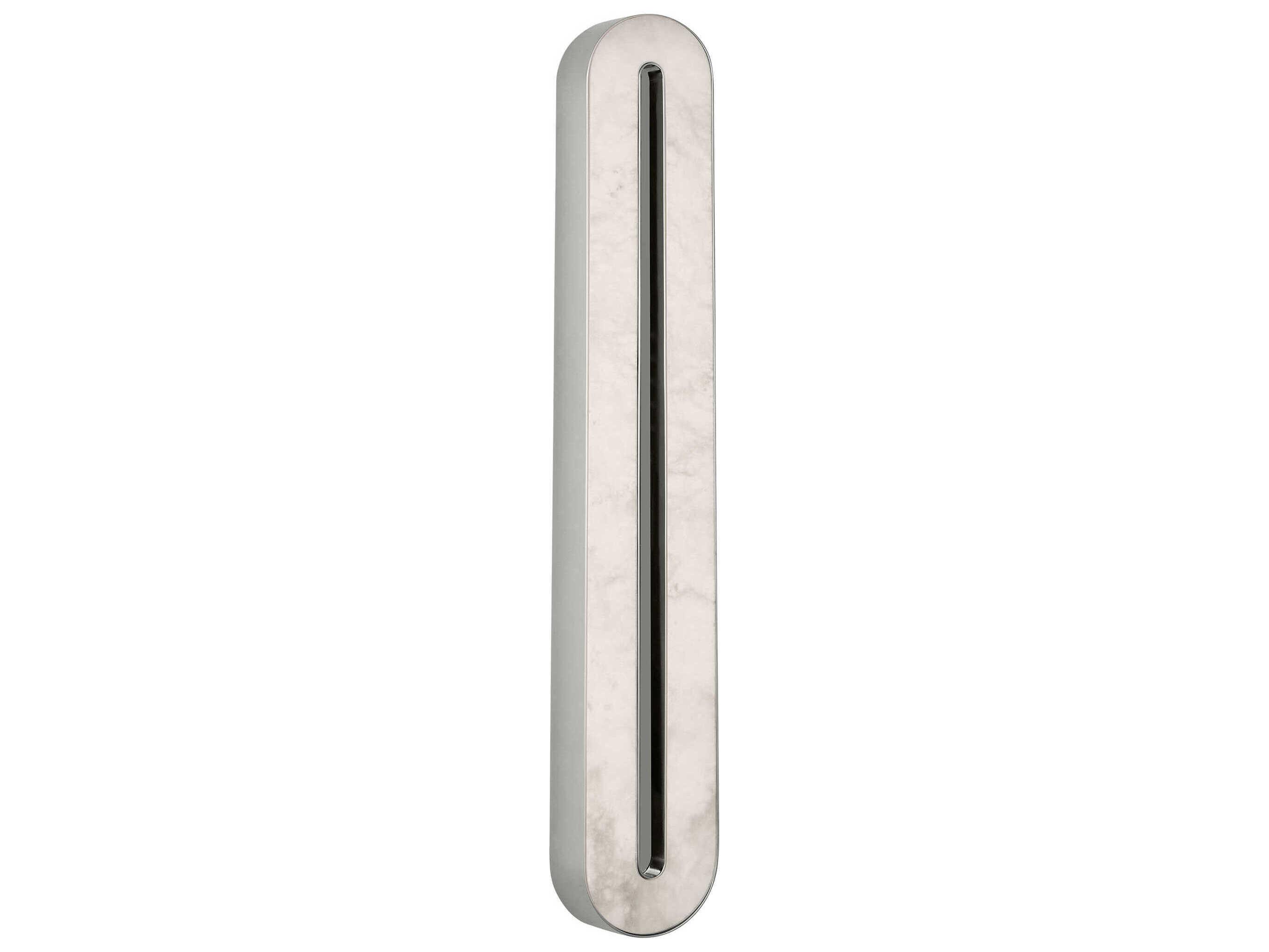 Visual Comfort Modern Wyllis 1-Light Polished Nickel Wall Sconce
