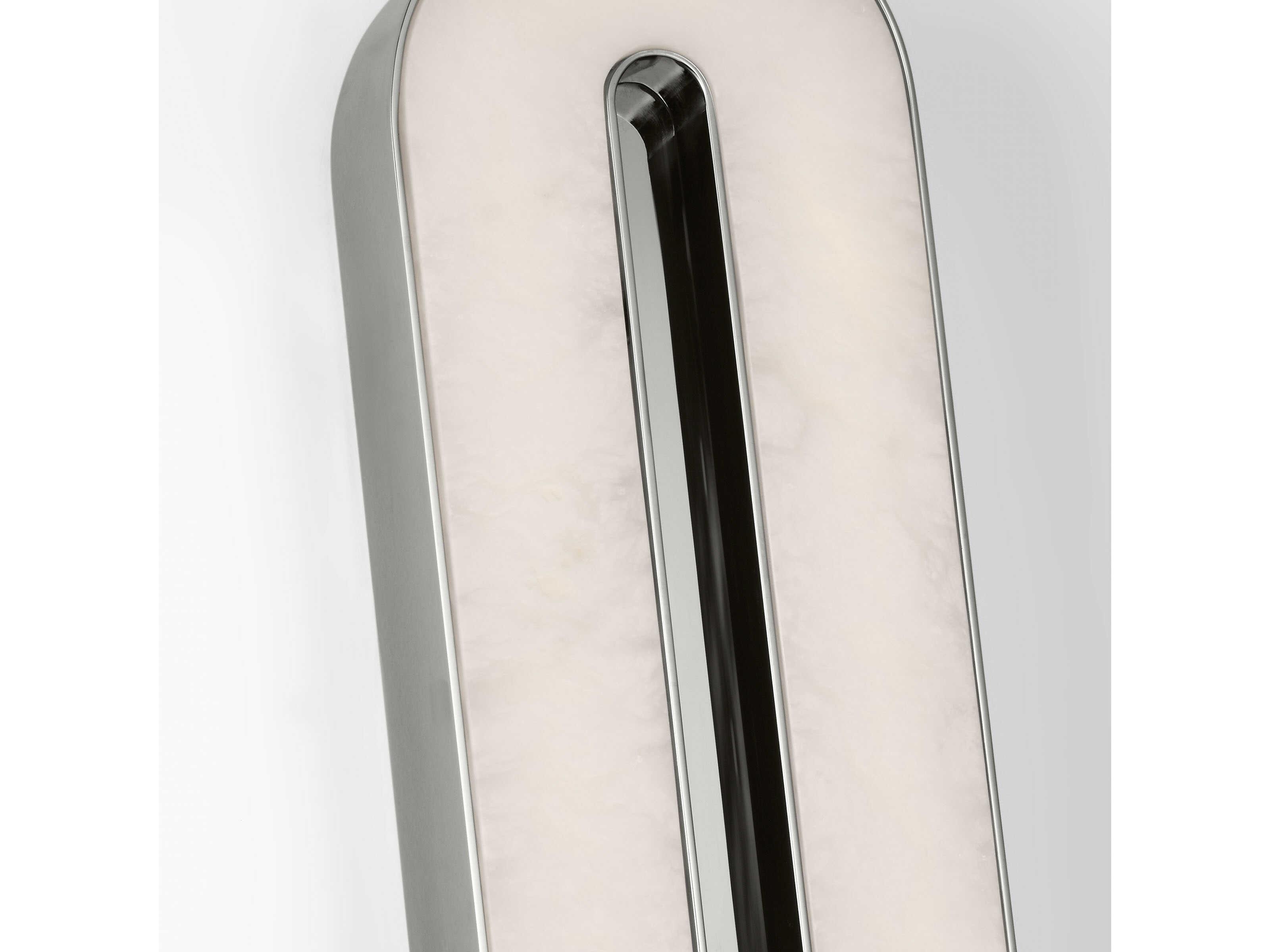 Visual Comfort Modern Wyllis 1-Light Polished Nickel Wall Sconce