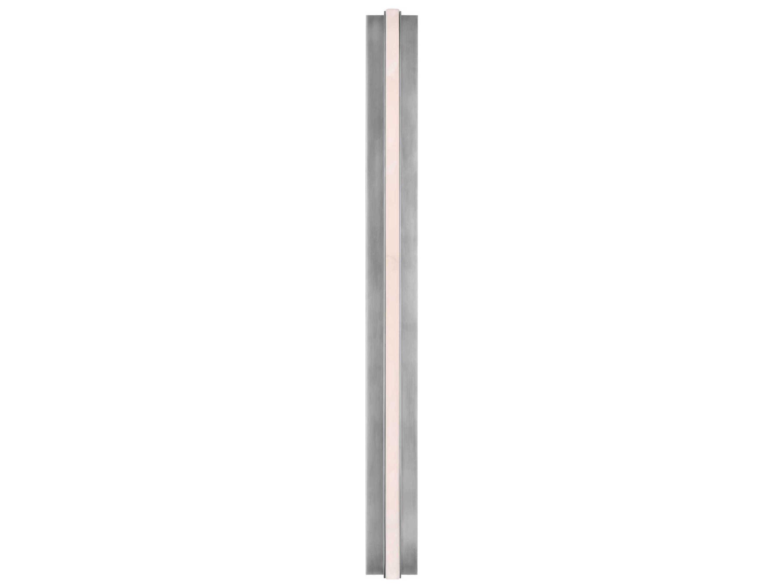 Visual Comfort Modern Linea 1-Light Antique Nickel Wall Sconce