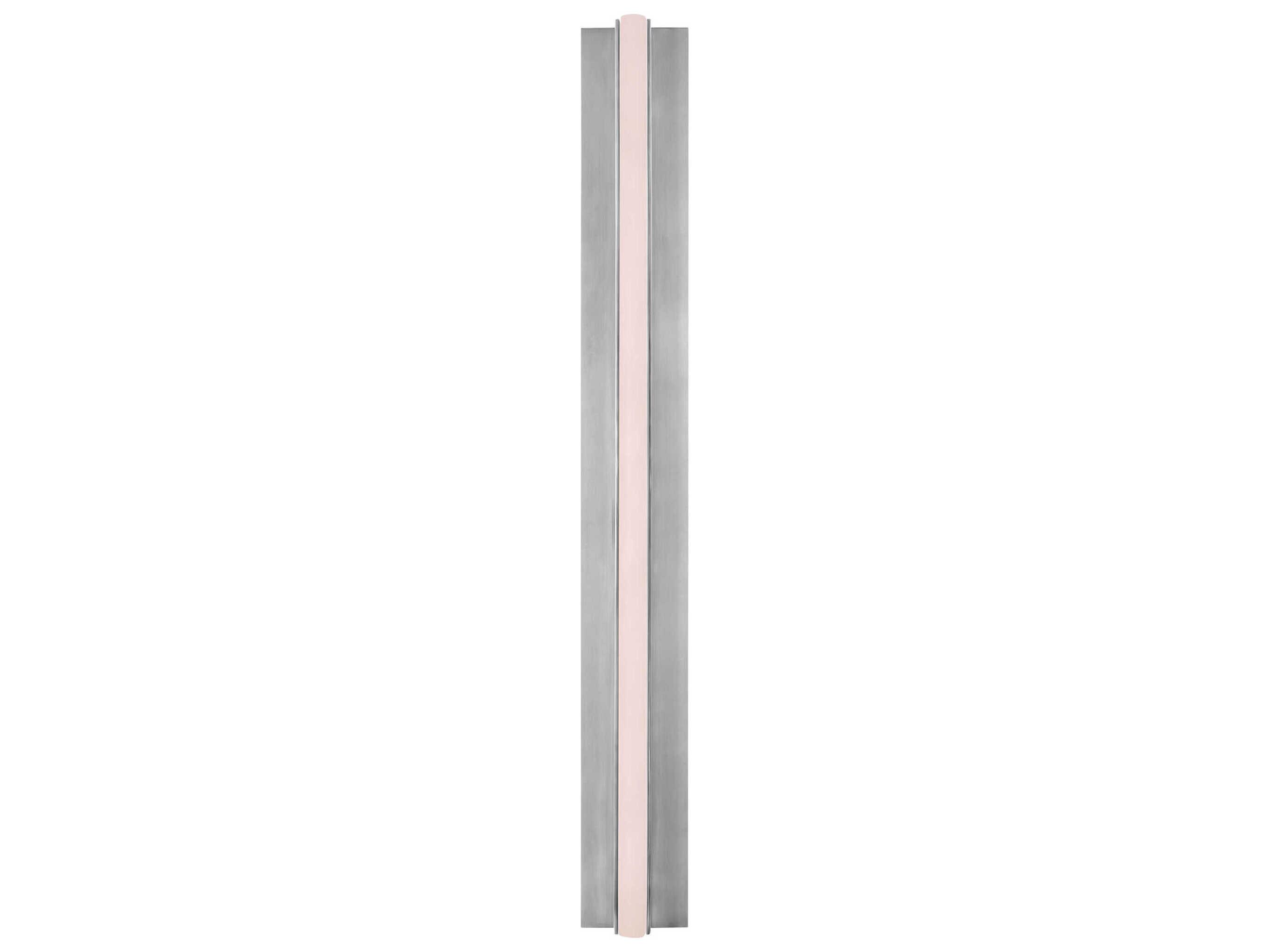 Visual Comfort Modern Linea 1-Light Antique Nickel Wall Sconce