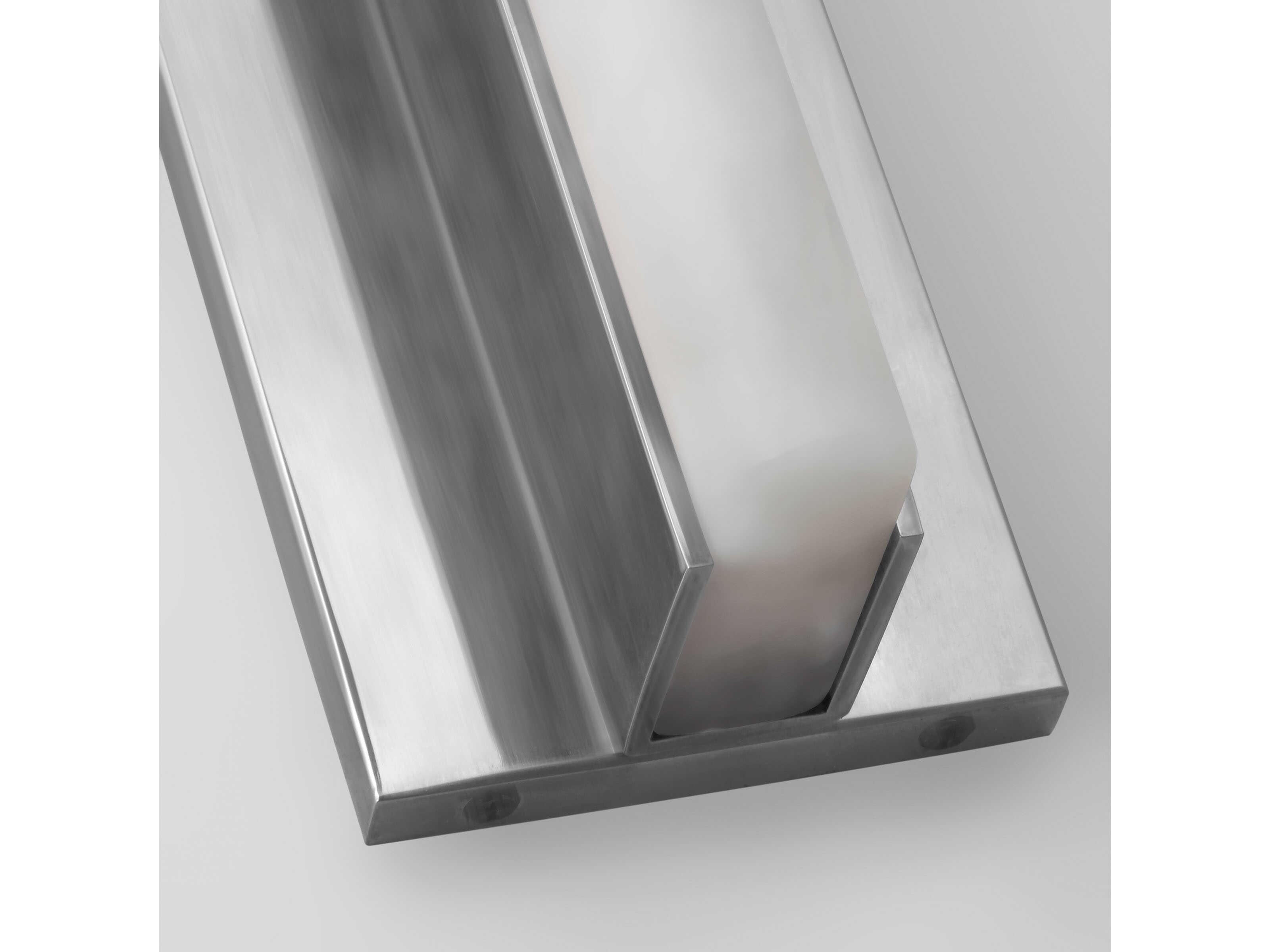 Visual Comfort Modern Linea 1-Light Antique Nickel Wall Sconce