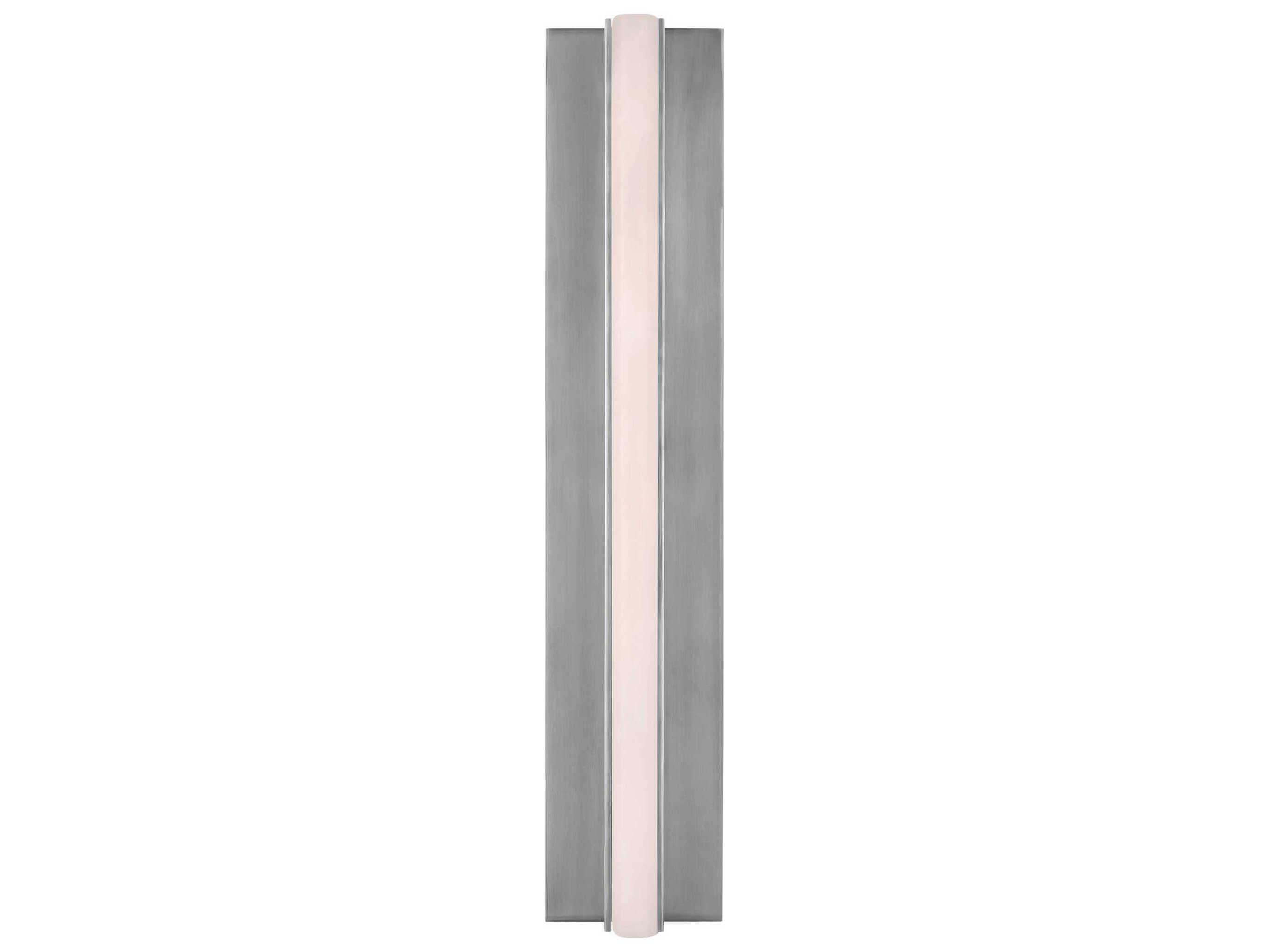 Visual Comfort Modern Linea 1-Light Antique Nickel Wall Sconce