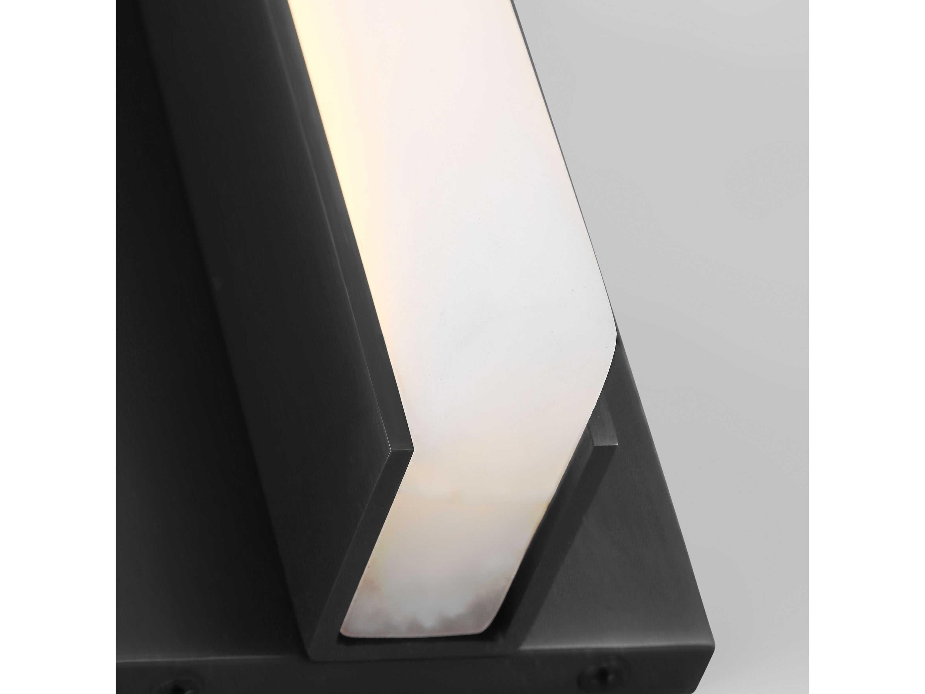 Visual Comfort Modern Linea 1-Light Bronze Wall Sconce