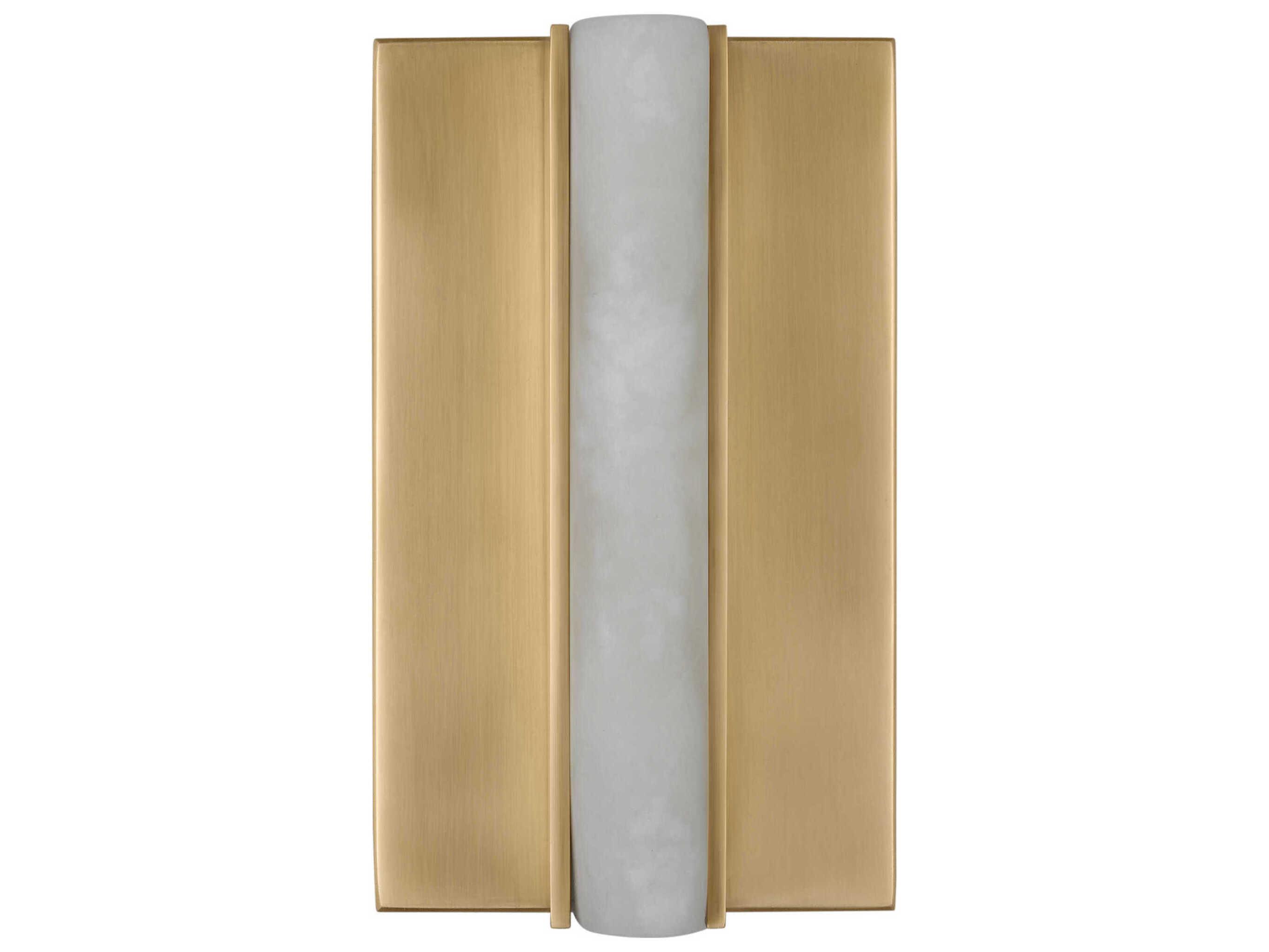 Visual Comfort Modern Linea 1-Light Hand Rubbed Antique Brass Wall Sconce