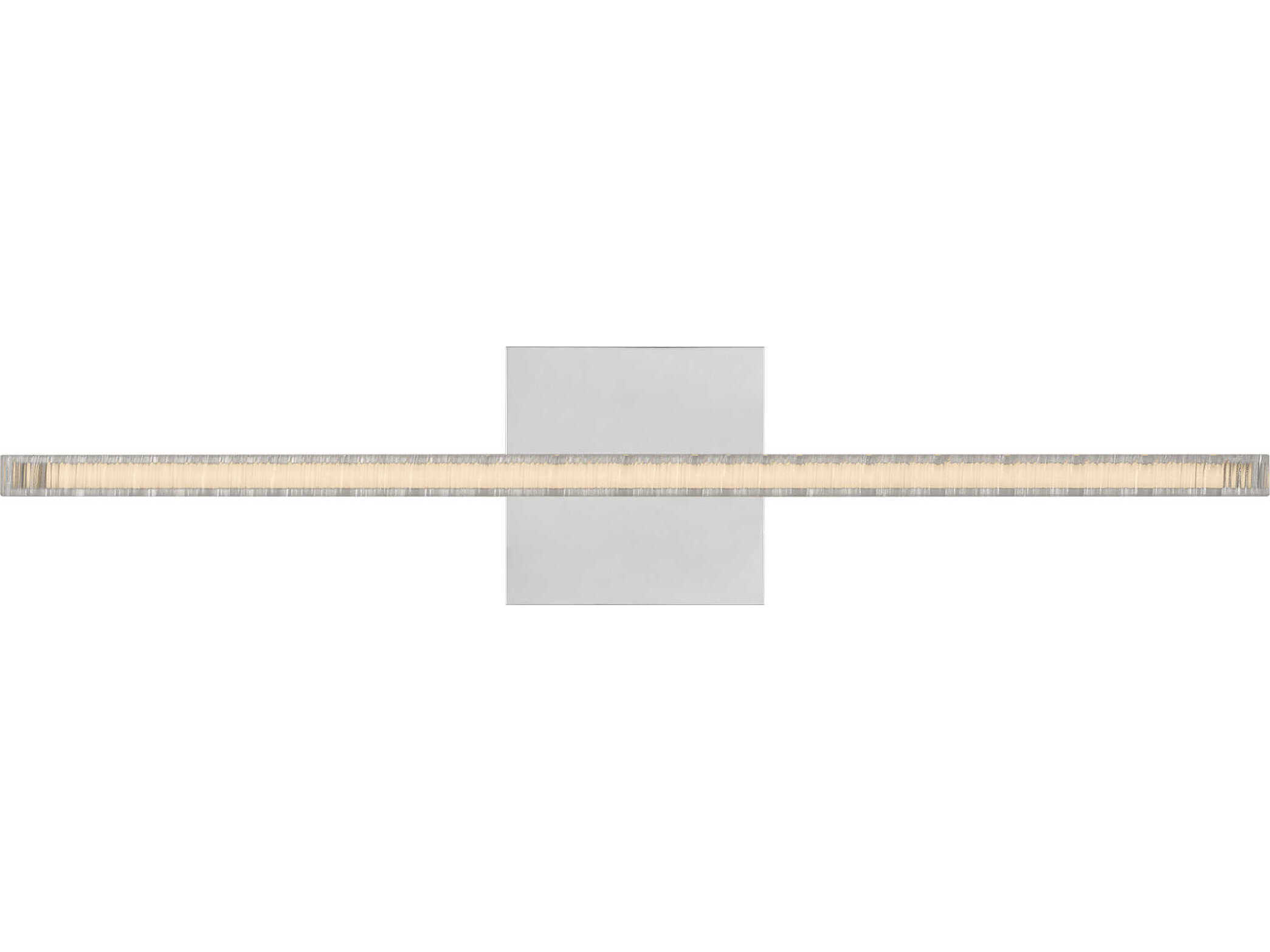 Visual Comfort Modern Serre 1-Light Polished Nickel Vanity Light