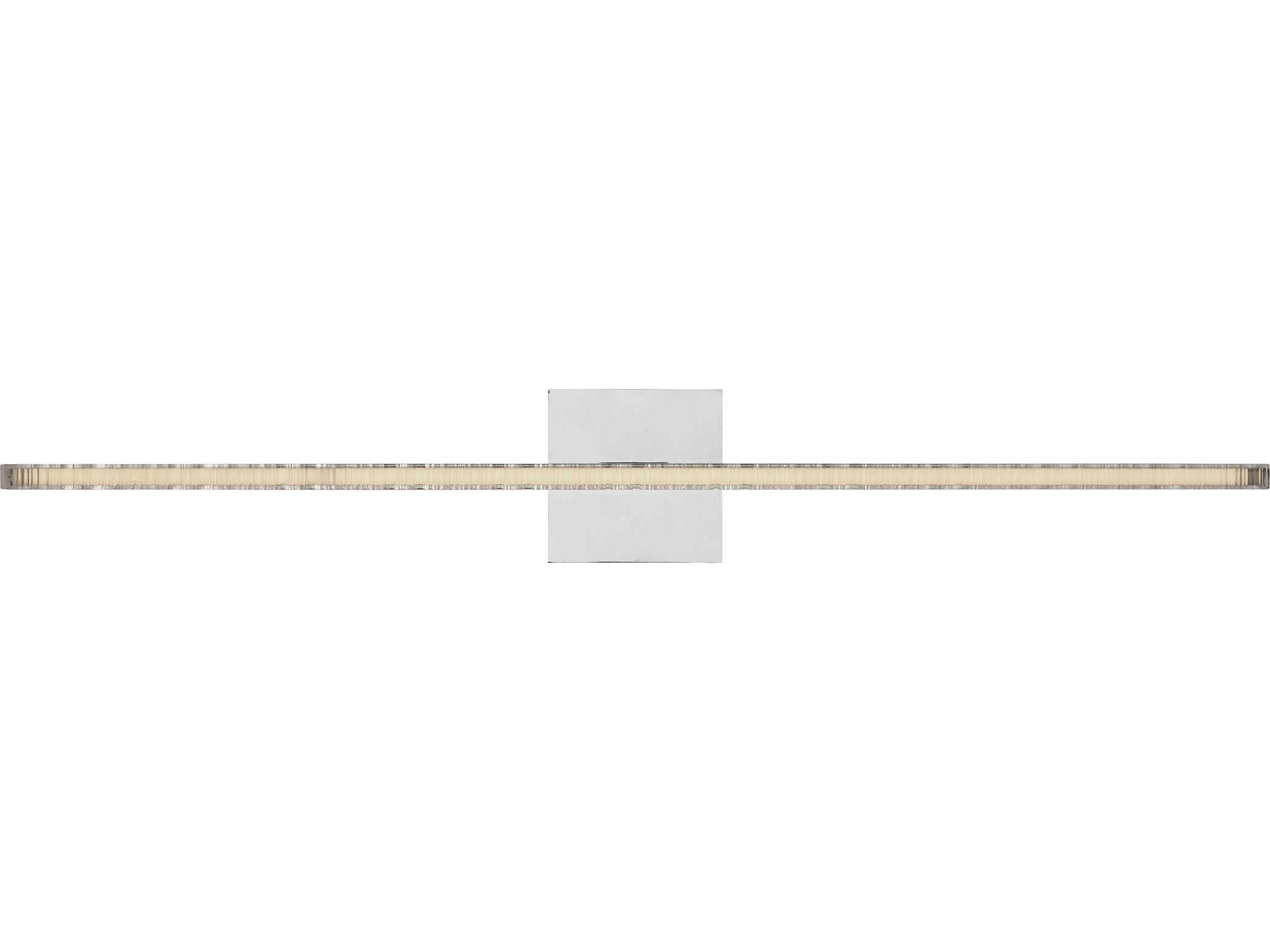 Visual Comfort Modern Serre 1-Light Polished Nickel Vanity Light