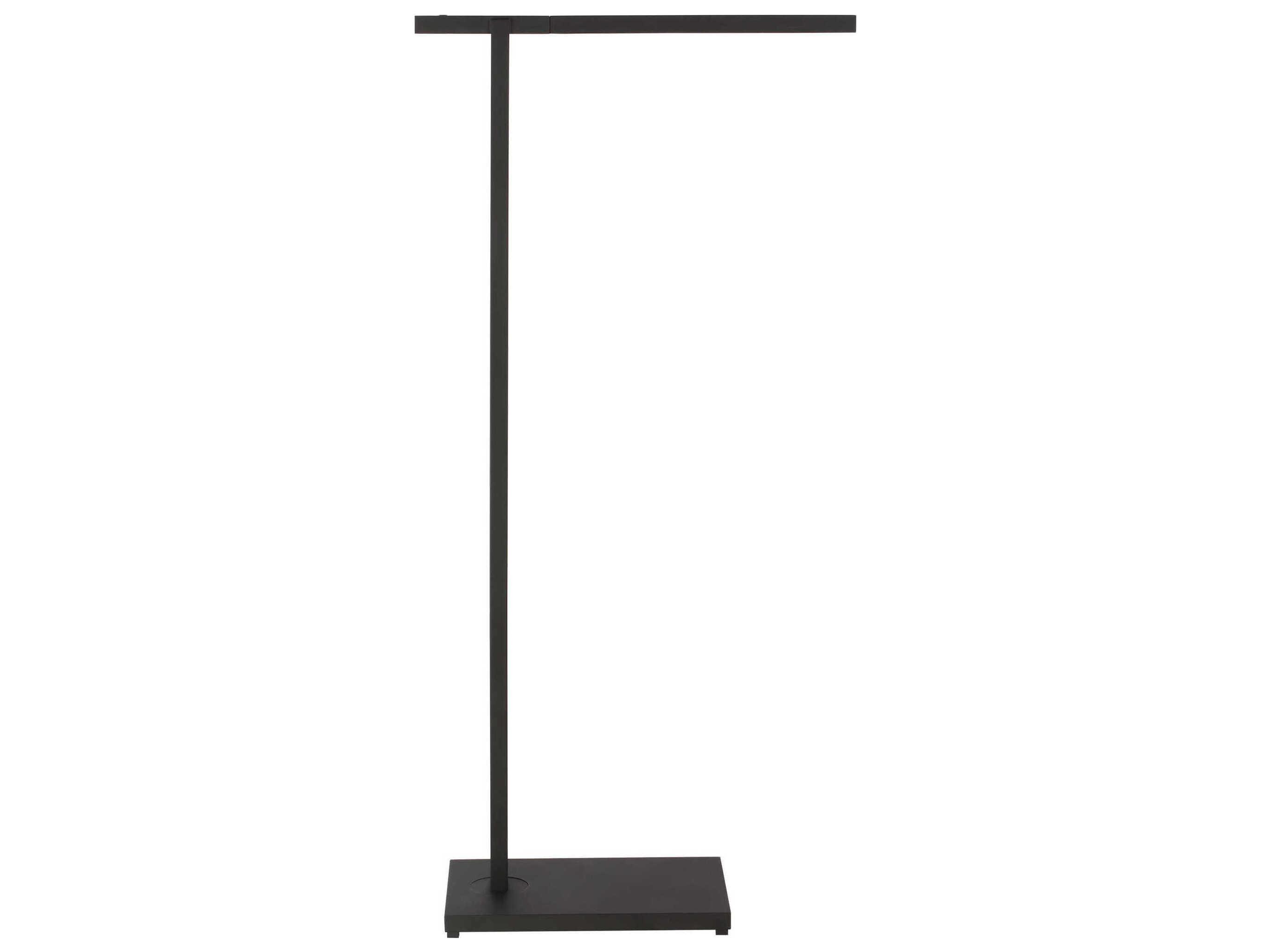 Visual Comfort Modern Stagger Nightshade Black Floor Lamp