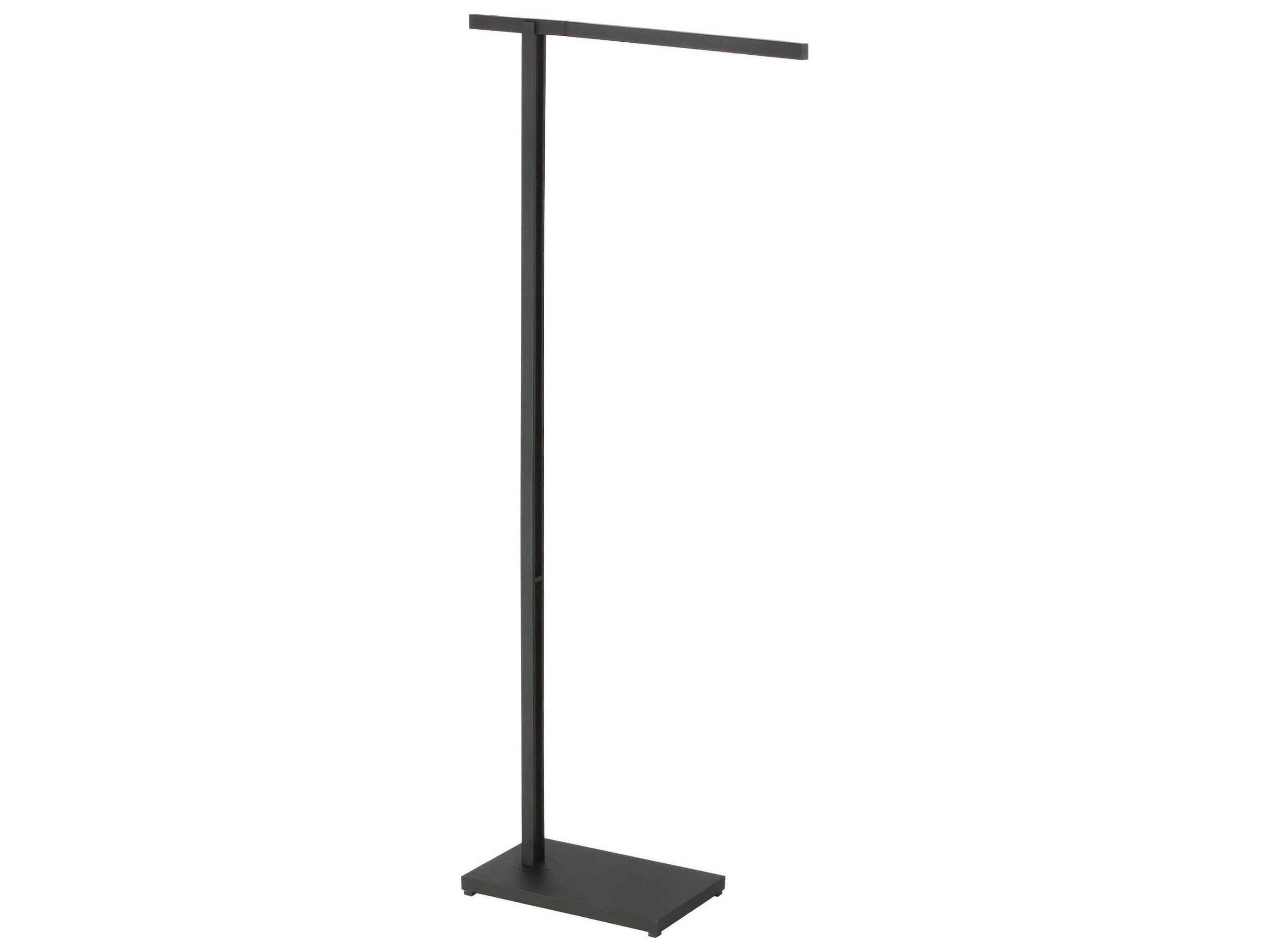 Visual Comfort Modern Stagger Nightshade Black Floor Lamp