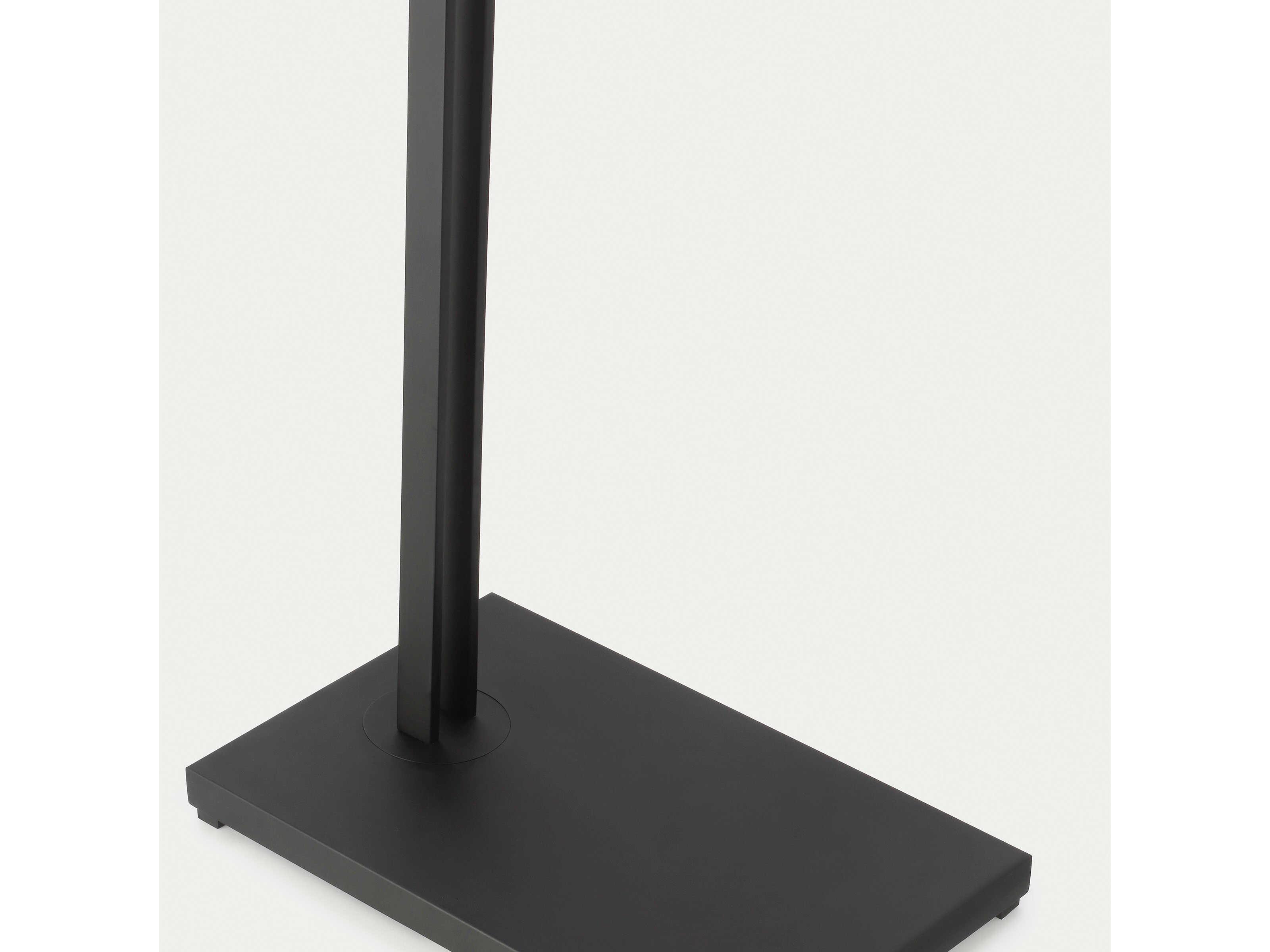 Visual Comfort Modern Stagger Nightshade Black Floor Lamp