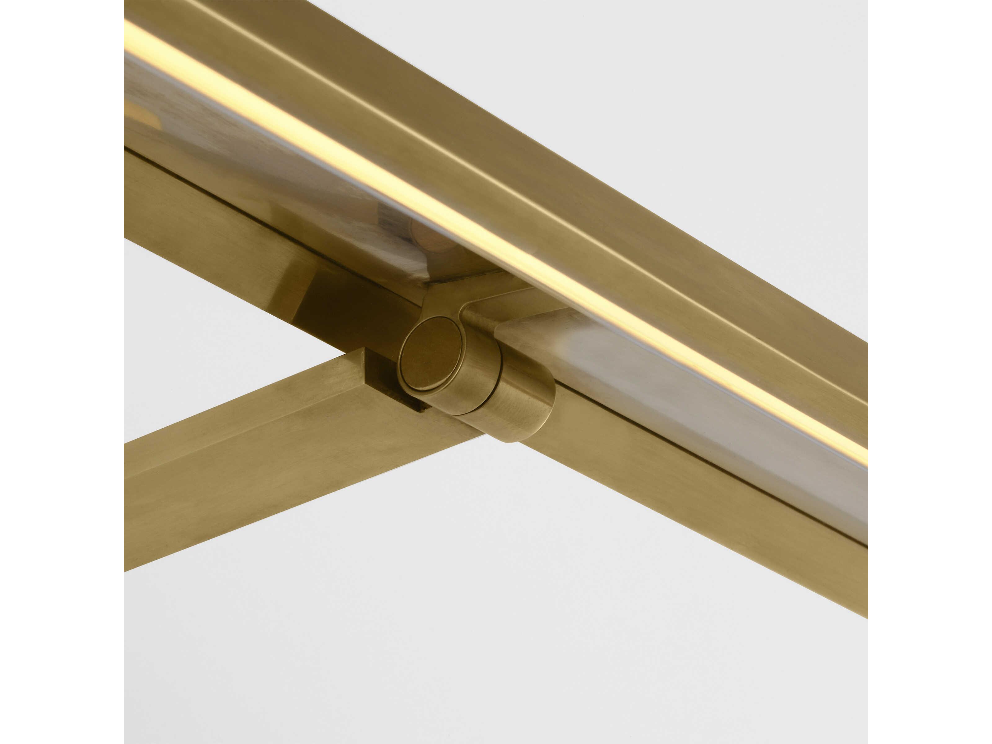 Visual Comfort Modern Trave 1-Light Brass Picture Light