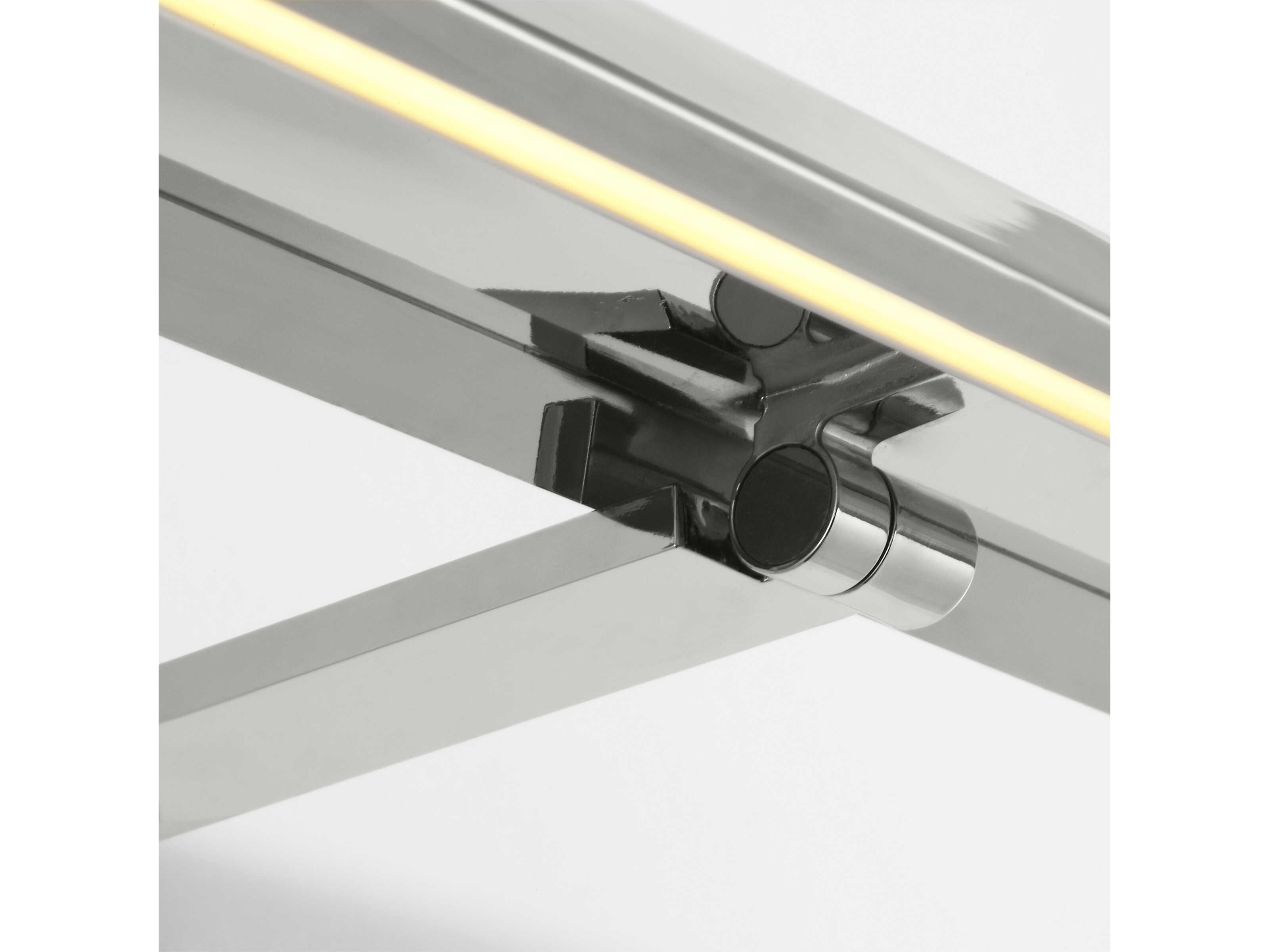 Visual Comfort Modern Trave 1-Light Polished Nickel Picture Light