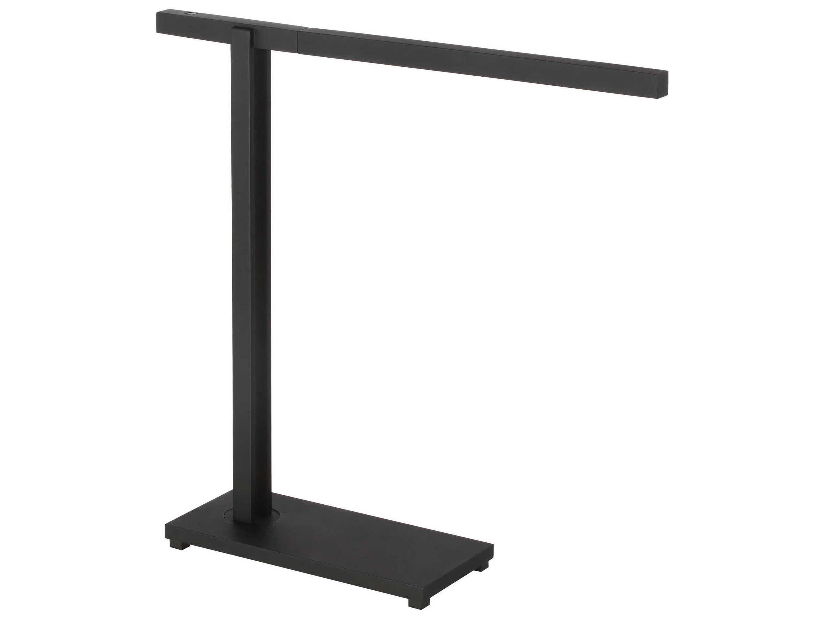 Visual Comfort Modern Stagger Nightshade Black Table Lamp