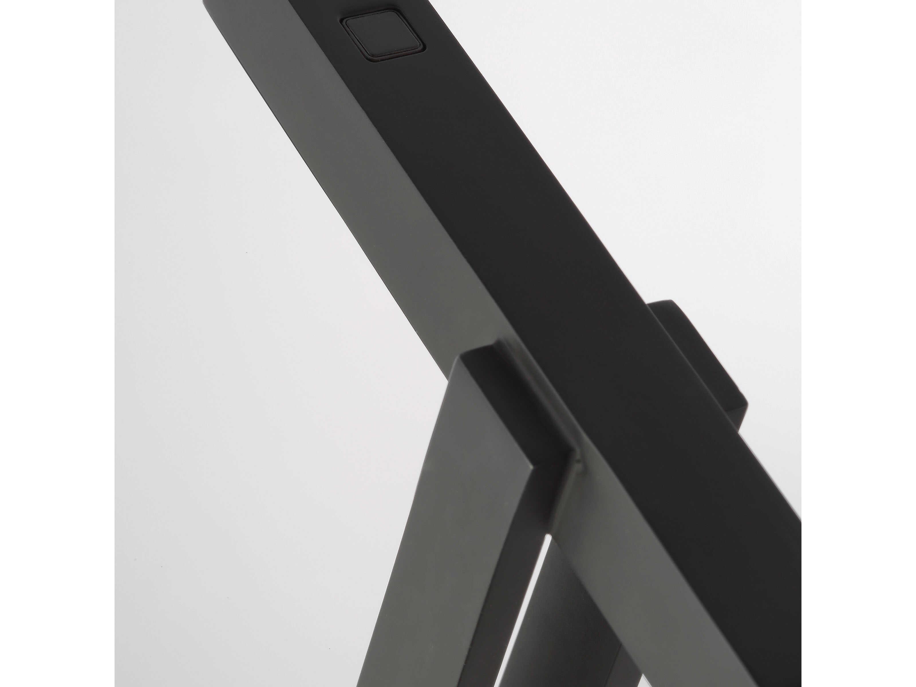 Visual Comfort Modern Stagger Nightshade Black Table Lamp