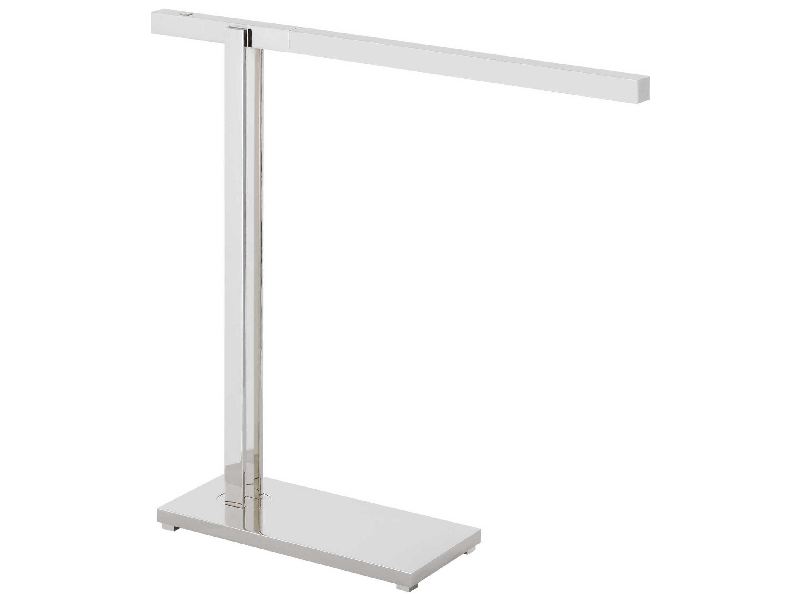 Visual Comfort Modern Stagger Polished Nickel Table Lamp