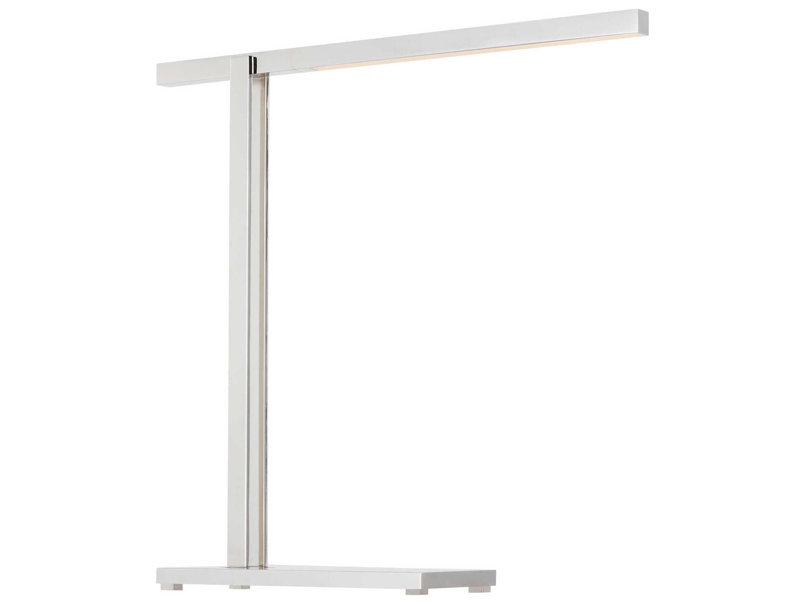 Visual Comfort Modern Stagger Polished Nickel Table Lamp